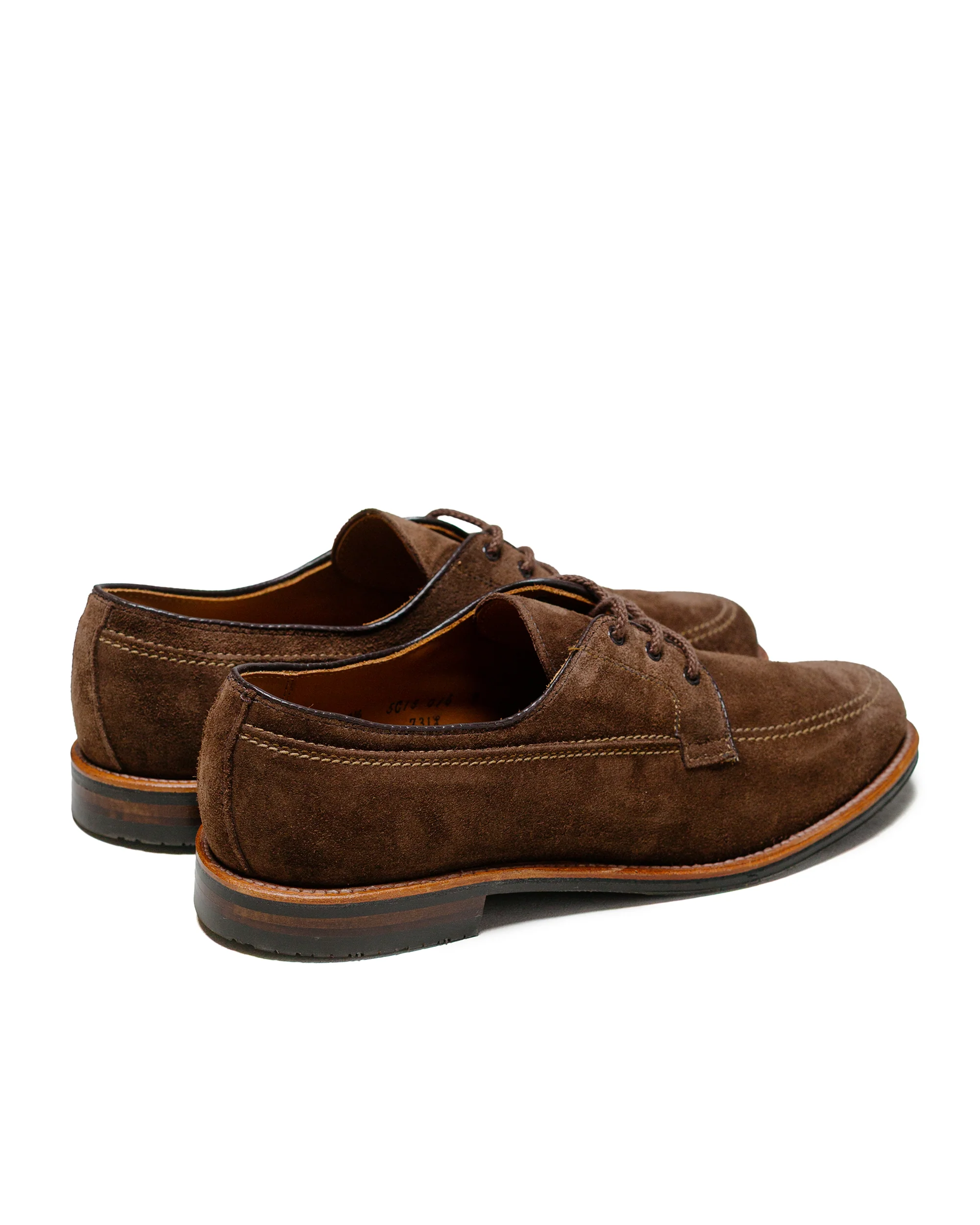 Alden Ivy Blucher Brown Suede 731L - Image 3
