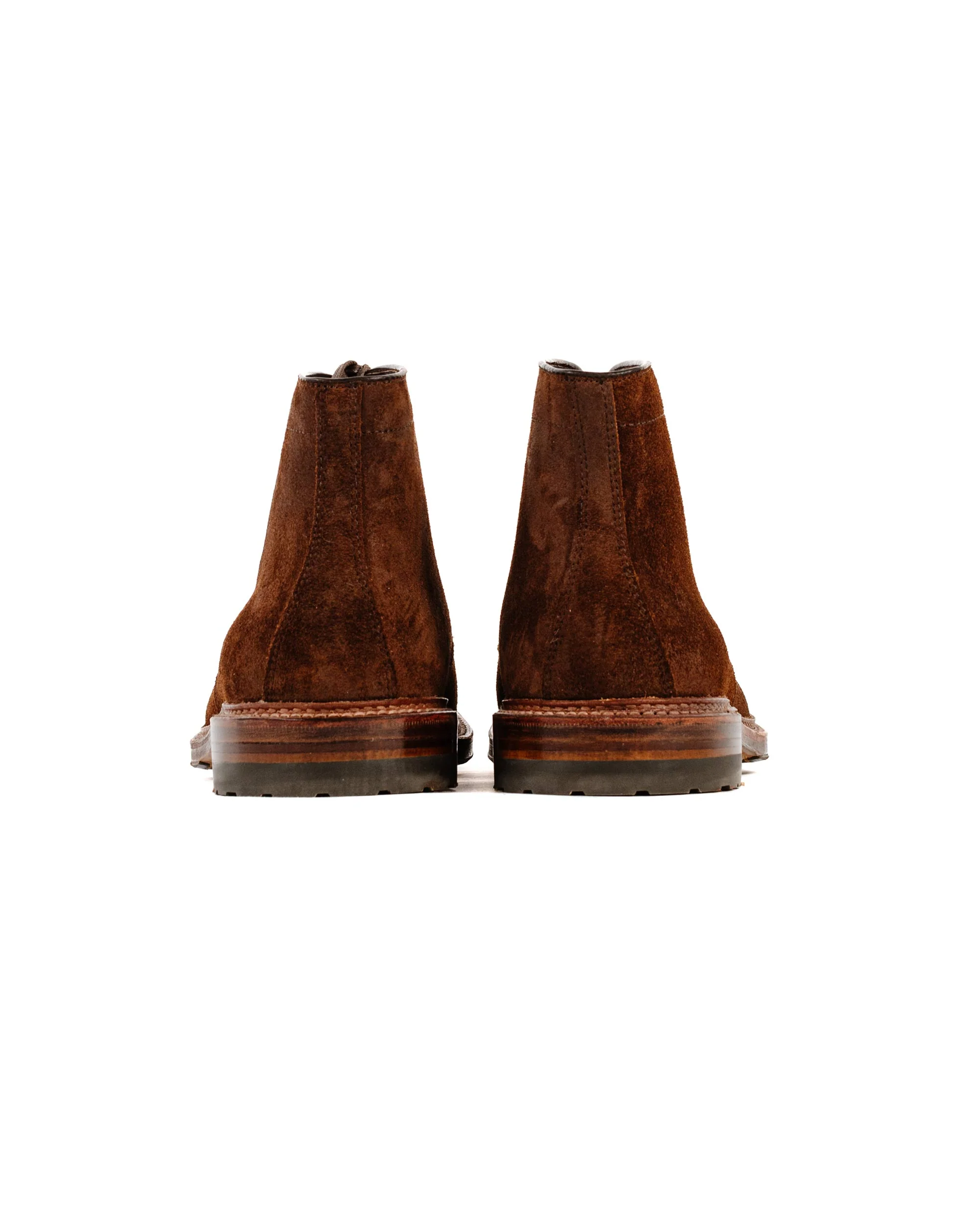 Alden Norwegian Front Blucher Boot Reverse Tobacco Chamois with Commando Sole G1901HC - Image 3