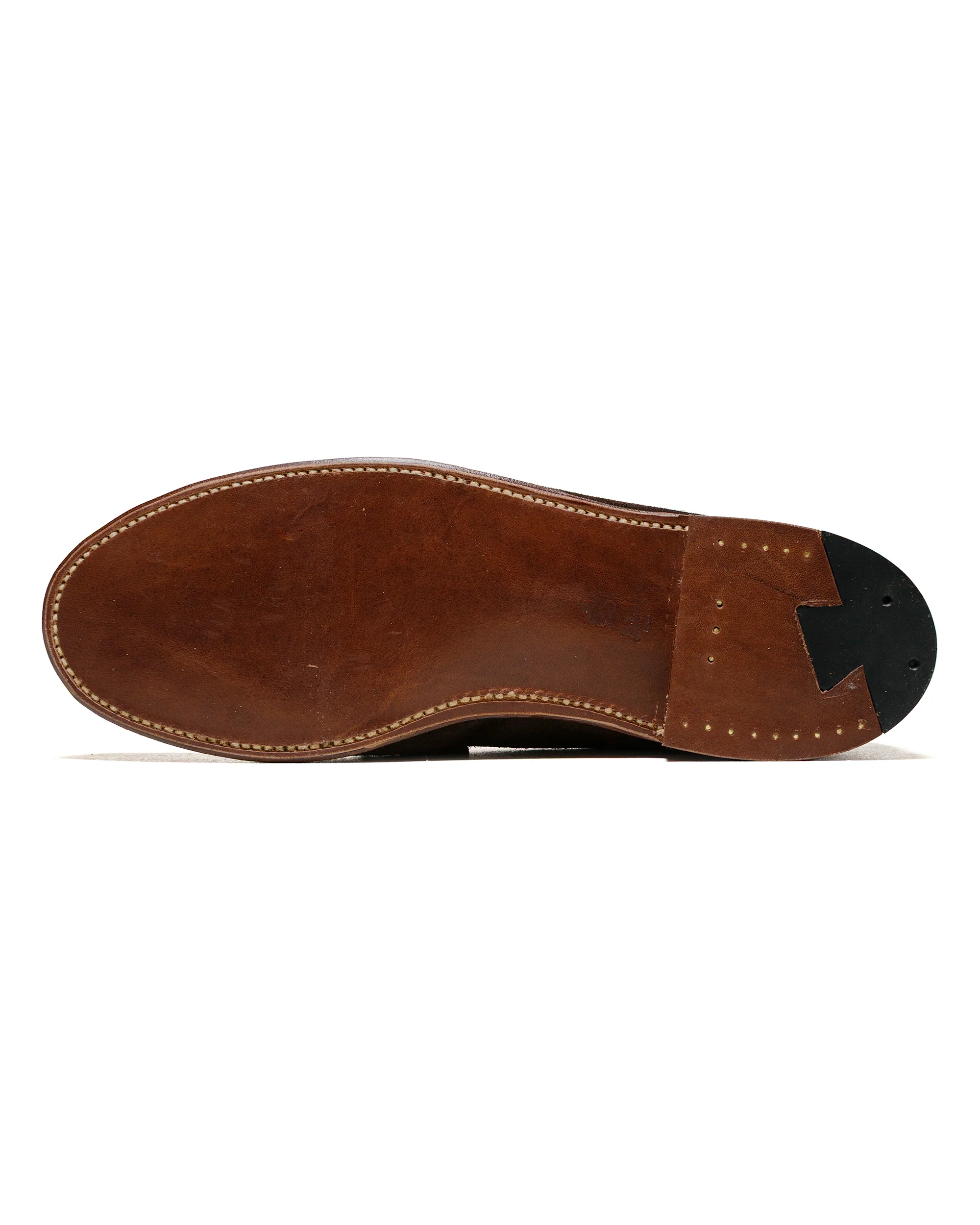 Alden Penny Loafer Dark Brown Suede 5738F - Image 5