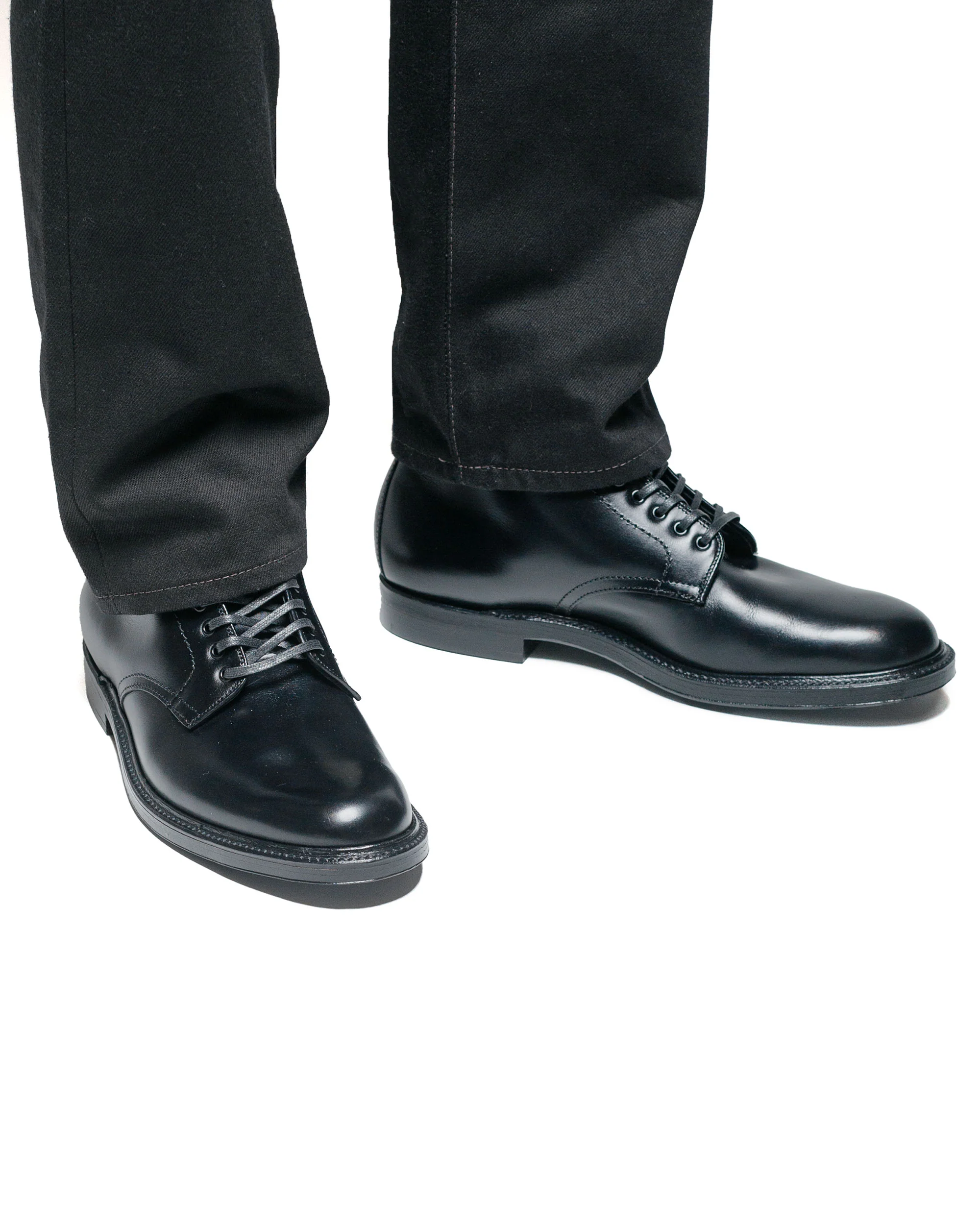 Alden Plain Toe Boot Black Calfskin G2803 - Image 6