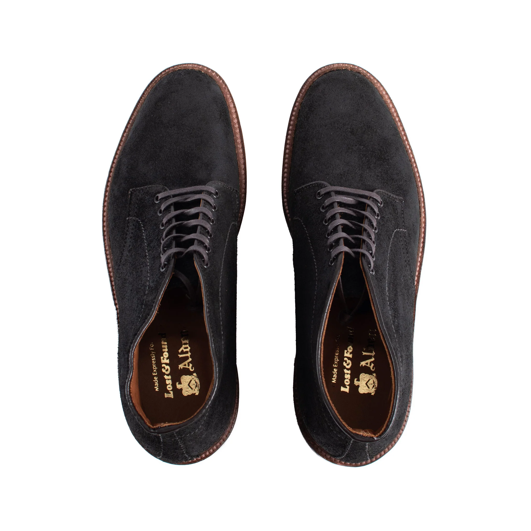 Alden Six Eye Chukka Boot Reverse Earth Chamois - Image 4