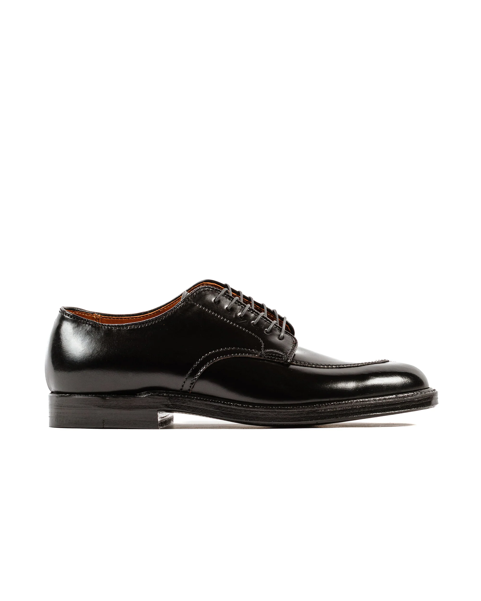 Alden V Tip Blucher Black Shell Cordovan G2601