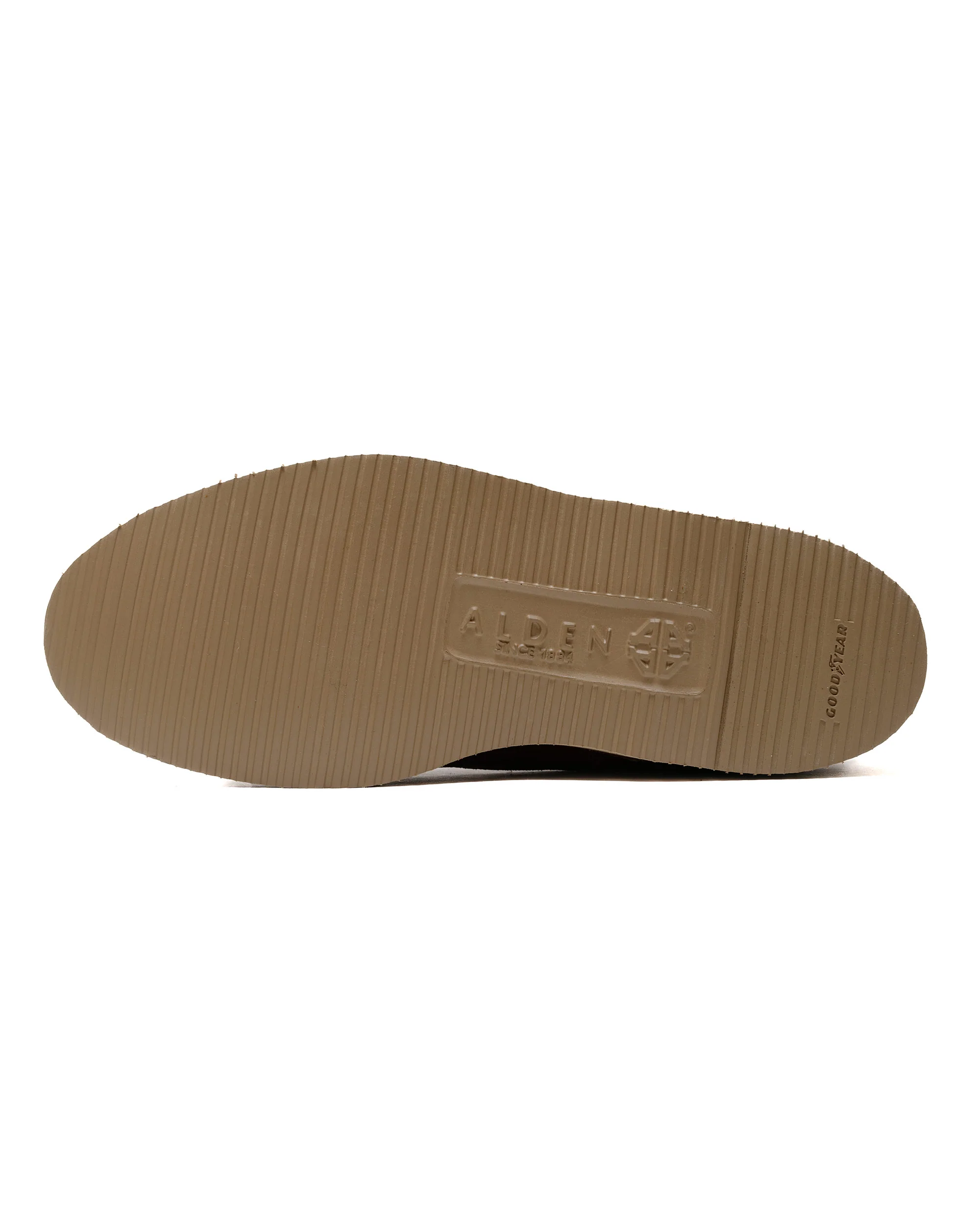 Alden V Tip Blucher Reverse Tobacco Chamois G2602 - Image 5