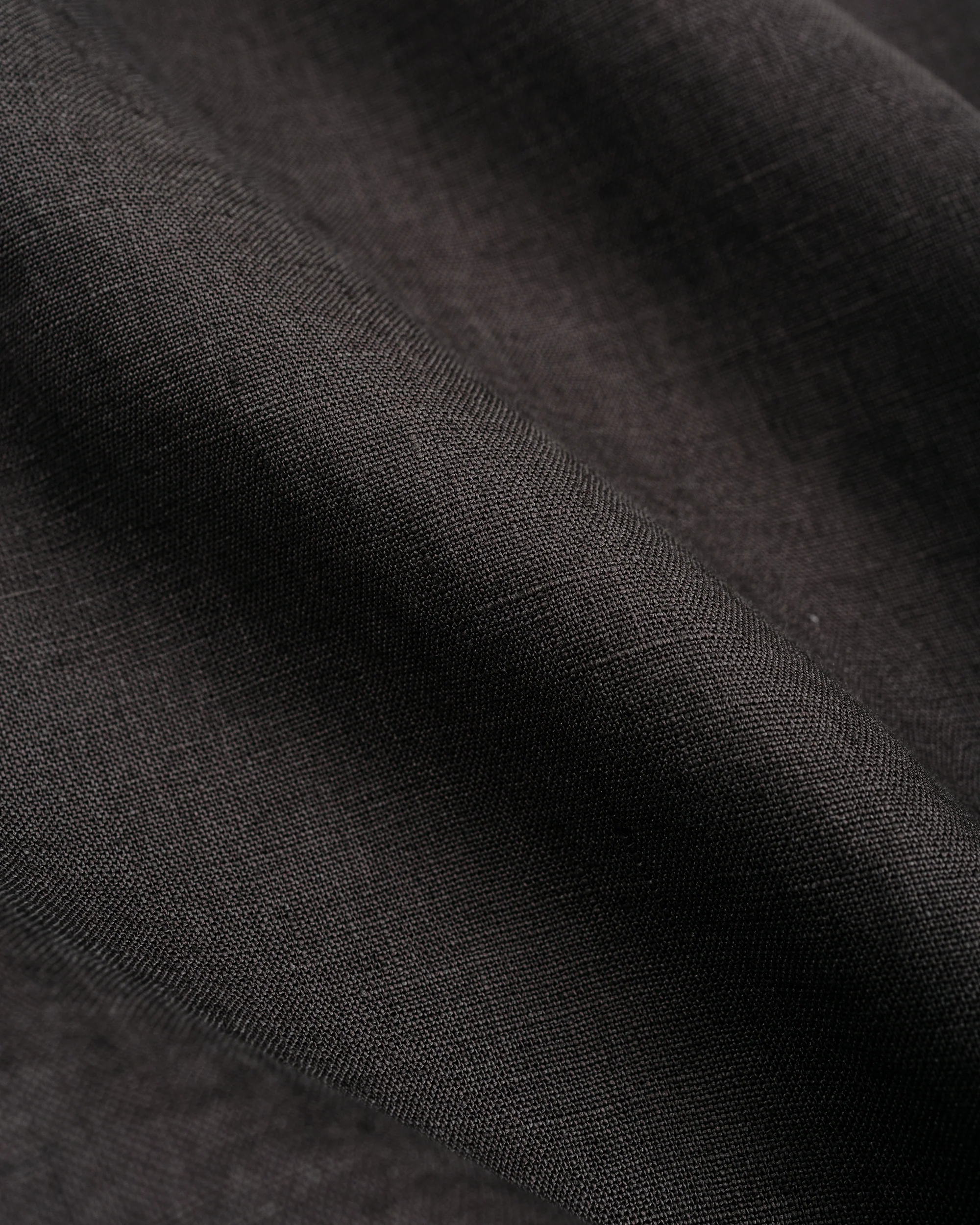 Amomento Linen Two Tuck Wide Pants Khaki Grey - Image 6