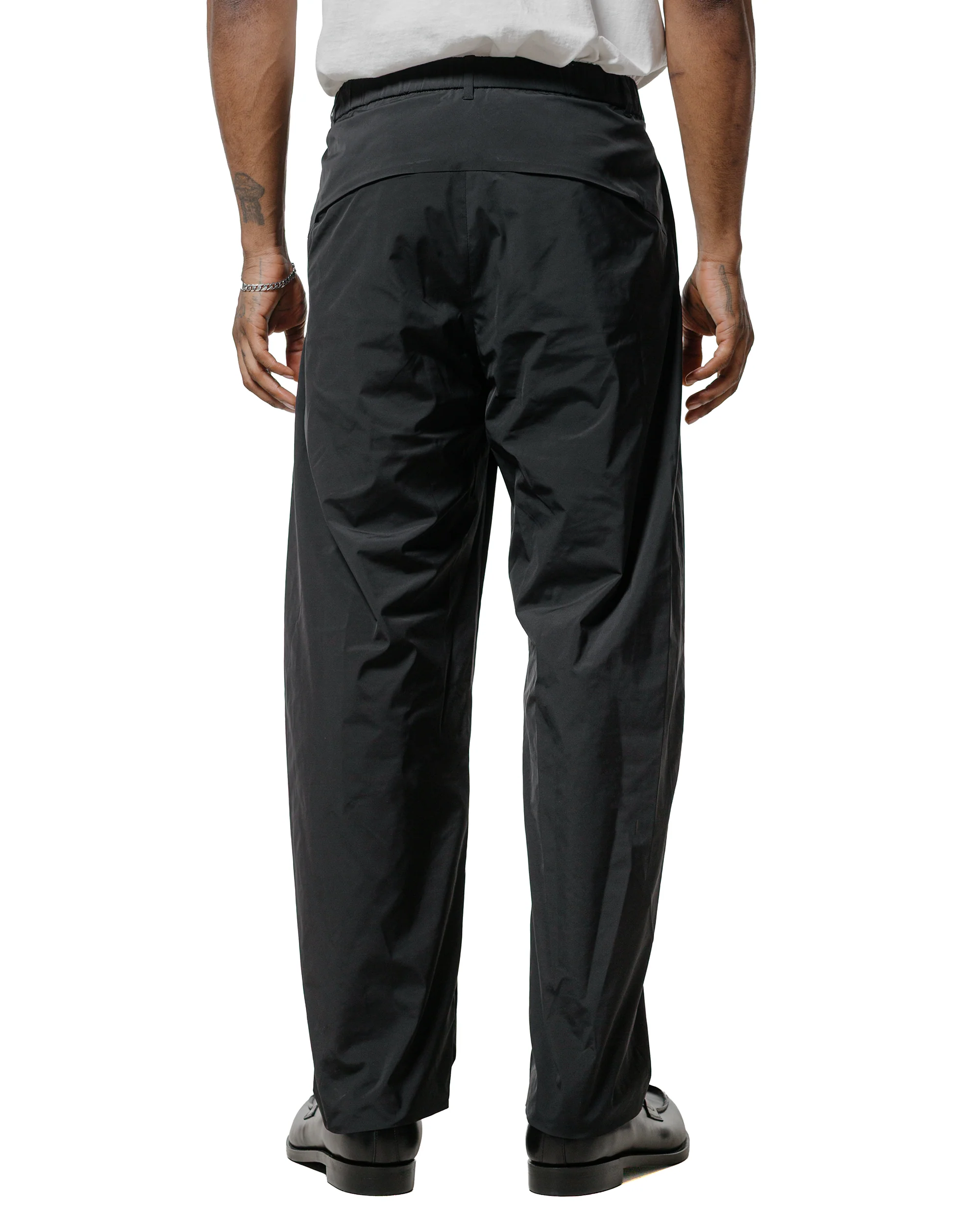 Amomento Taffeta Curved Leg Pants Black - Image 3