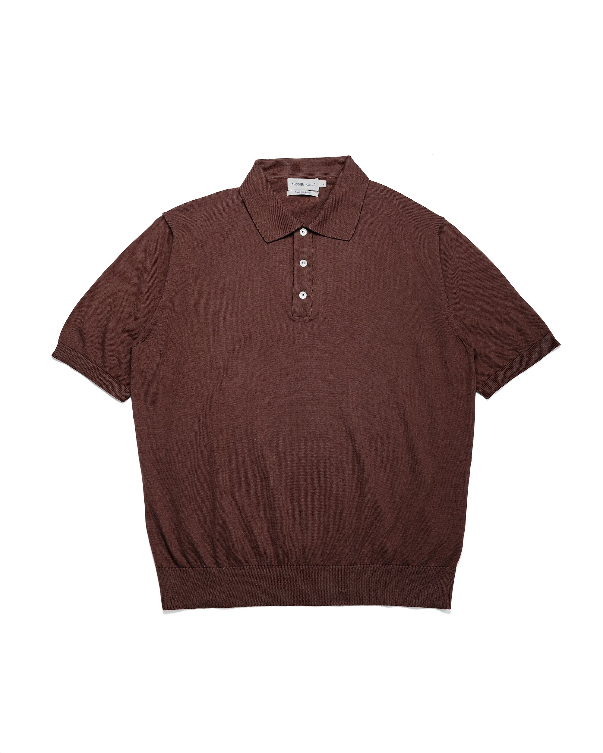 Another Aspect Another Polo Shirt 3.0 Tobacco