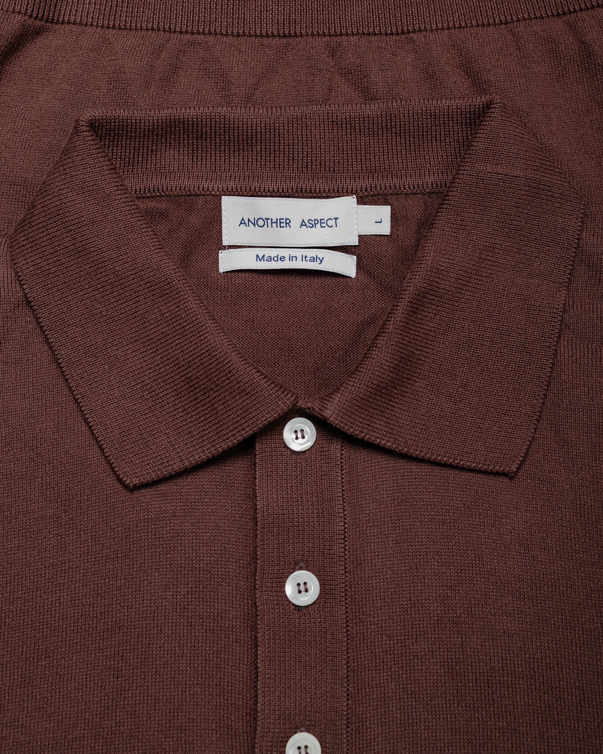 Another Aspect Another Polo Shirt 3.0 Tobacco - Image 5