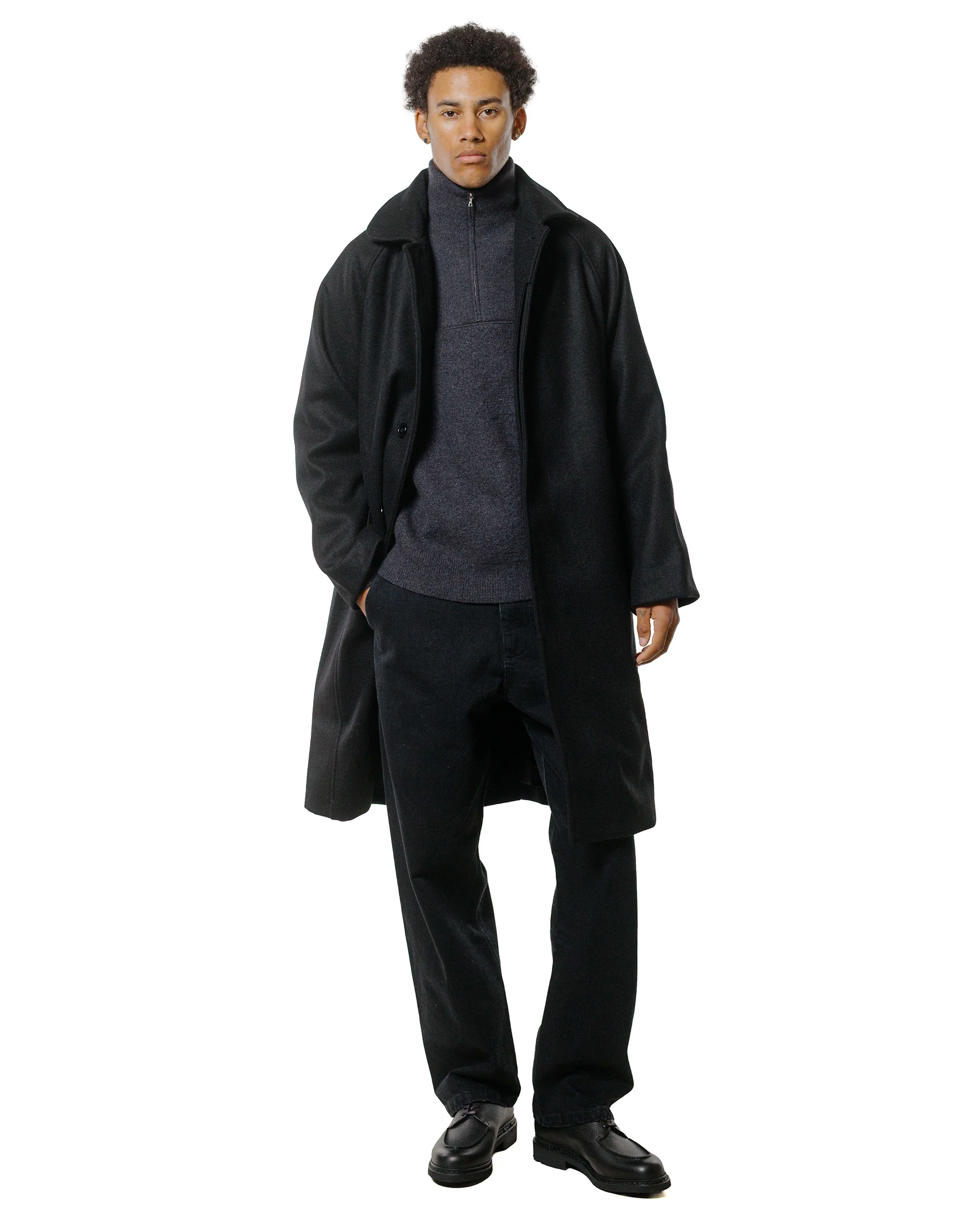 Arpenteur Cam Felted Wool Charcoal - Image 4