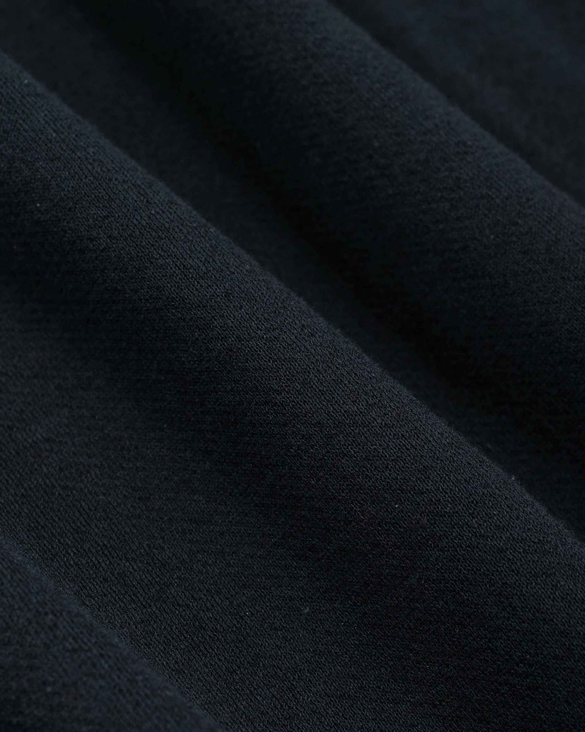 Auralee High Twist Light Sweat P/O Ink Black - Image 6