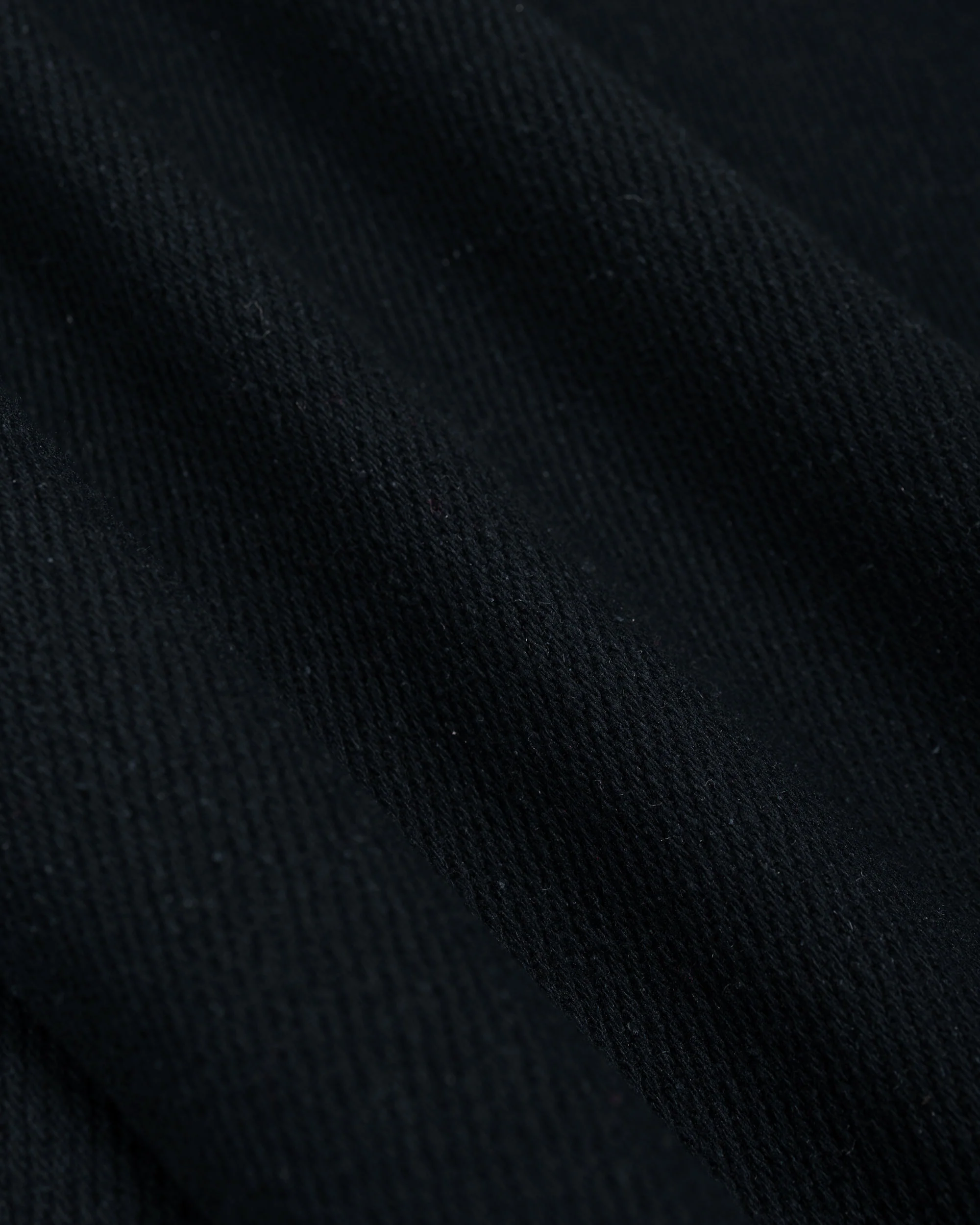 Auralee Silk Nep Denim 5P Wide Pants Black - Image 6