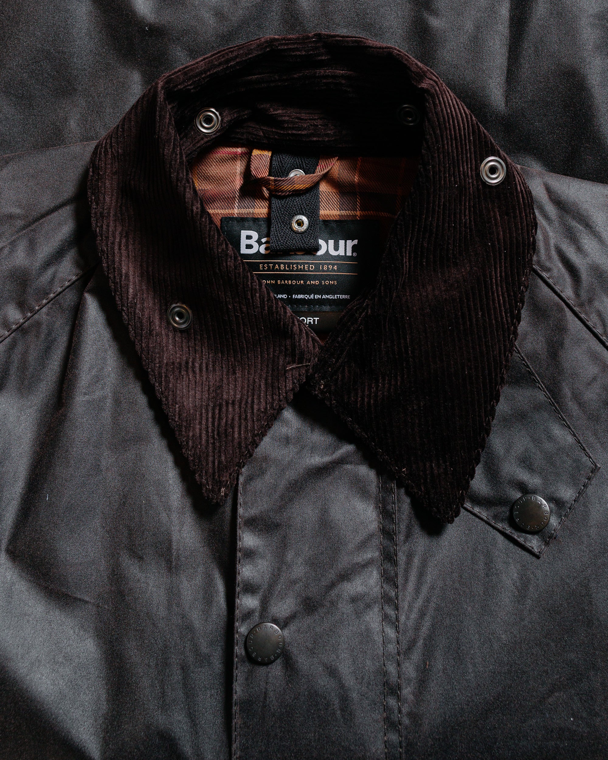 Barbour Beaufort Wax Jacket Rustic - Image 4