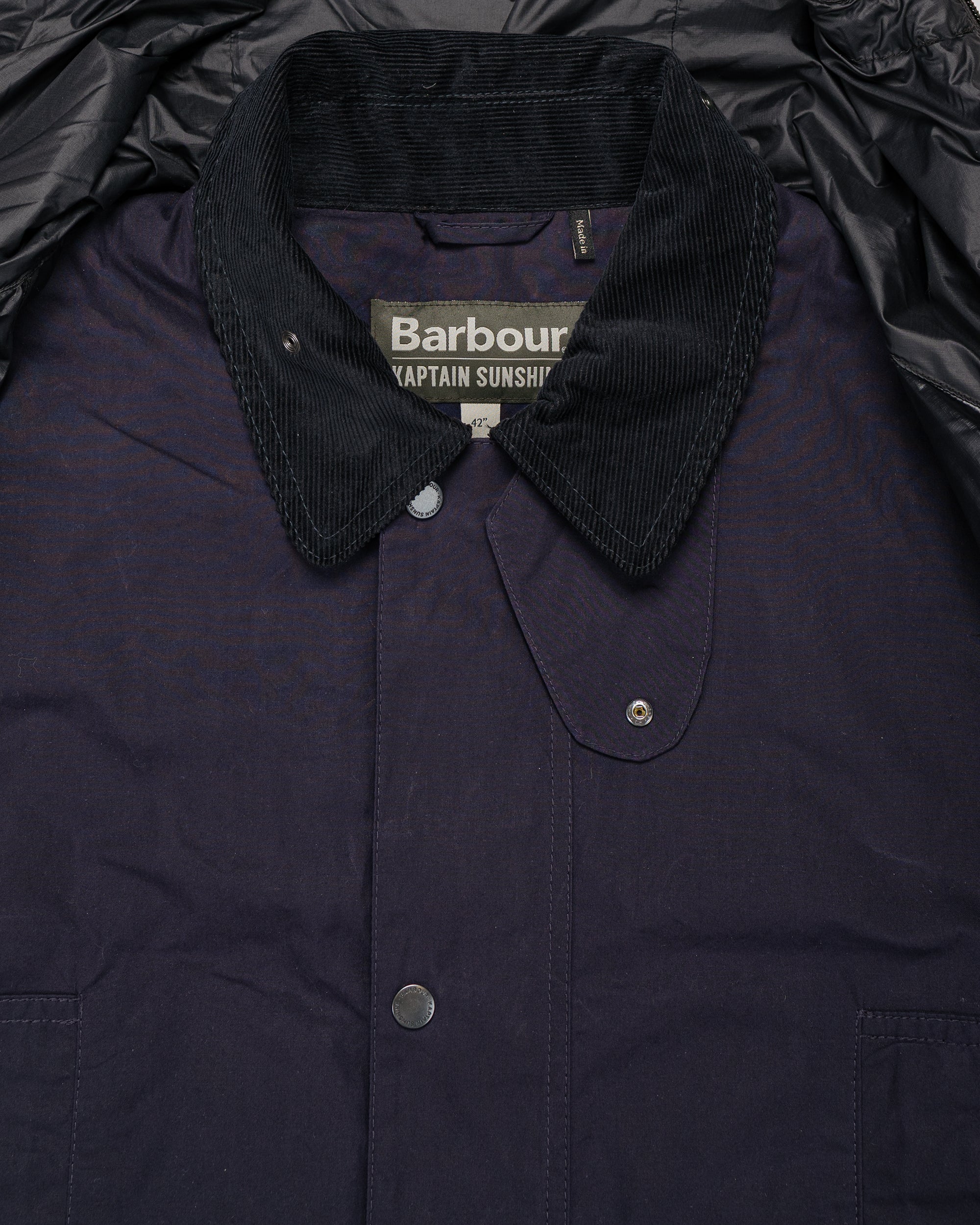 Barbour KAPTAIN SUNSHINE Endurance Casual Jacket Dark Indigo - Image 8