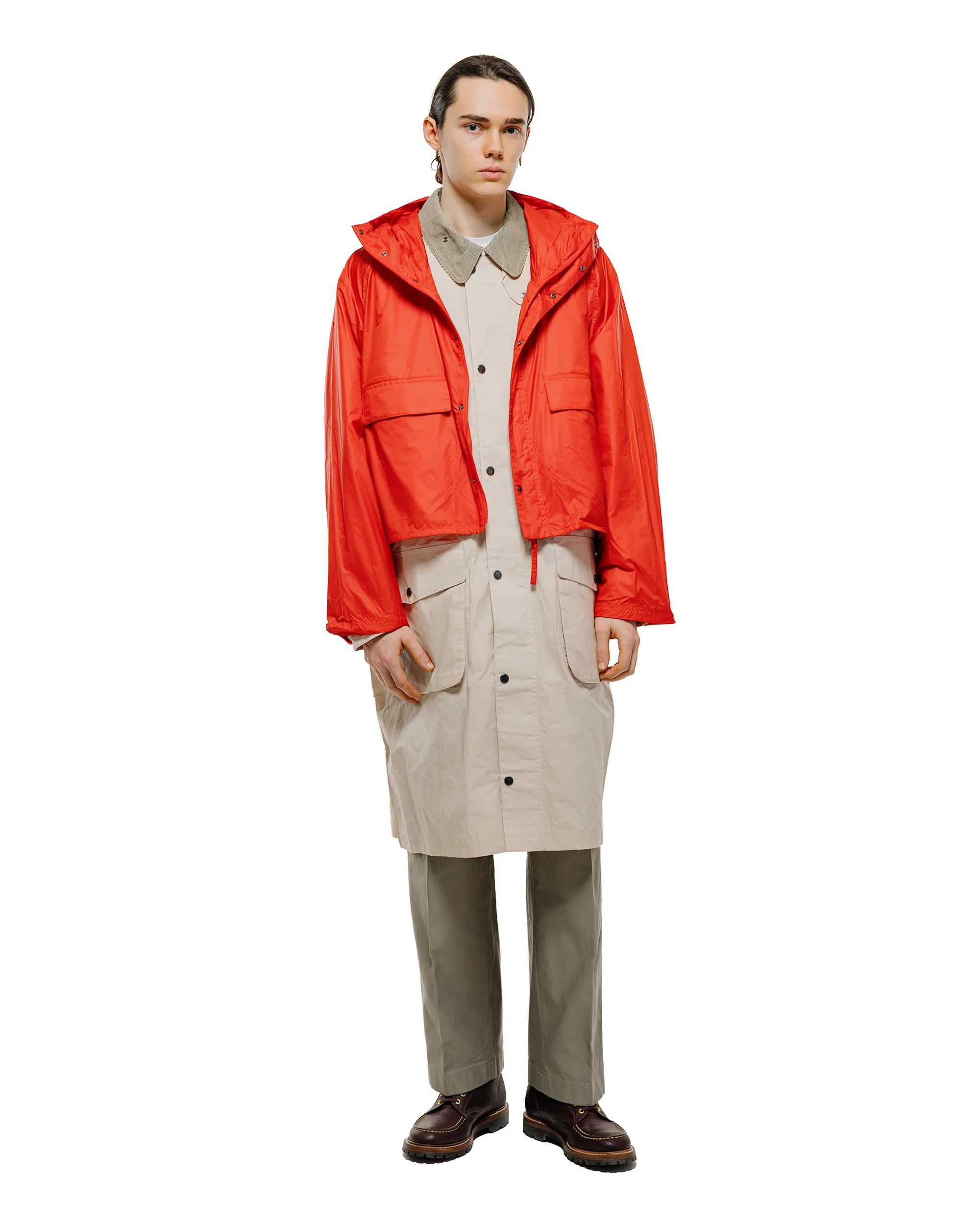Barbour KAPTAIN SUNSHINE Endurance Casual Jacket Oatmeal - Image 3