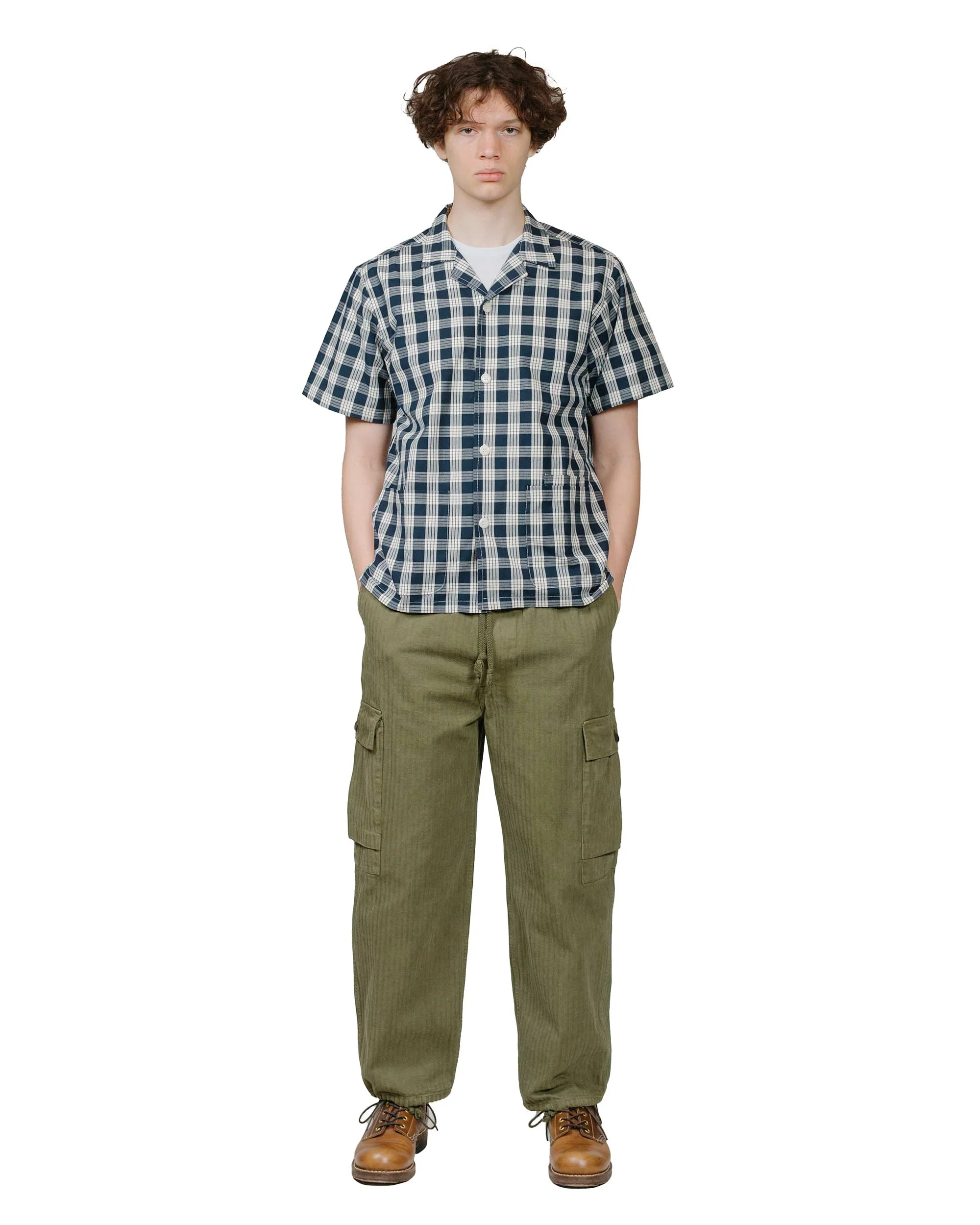 Bather Admiral Palaka Traveler Camp Shirt - Image 4