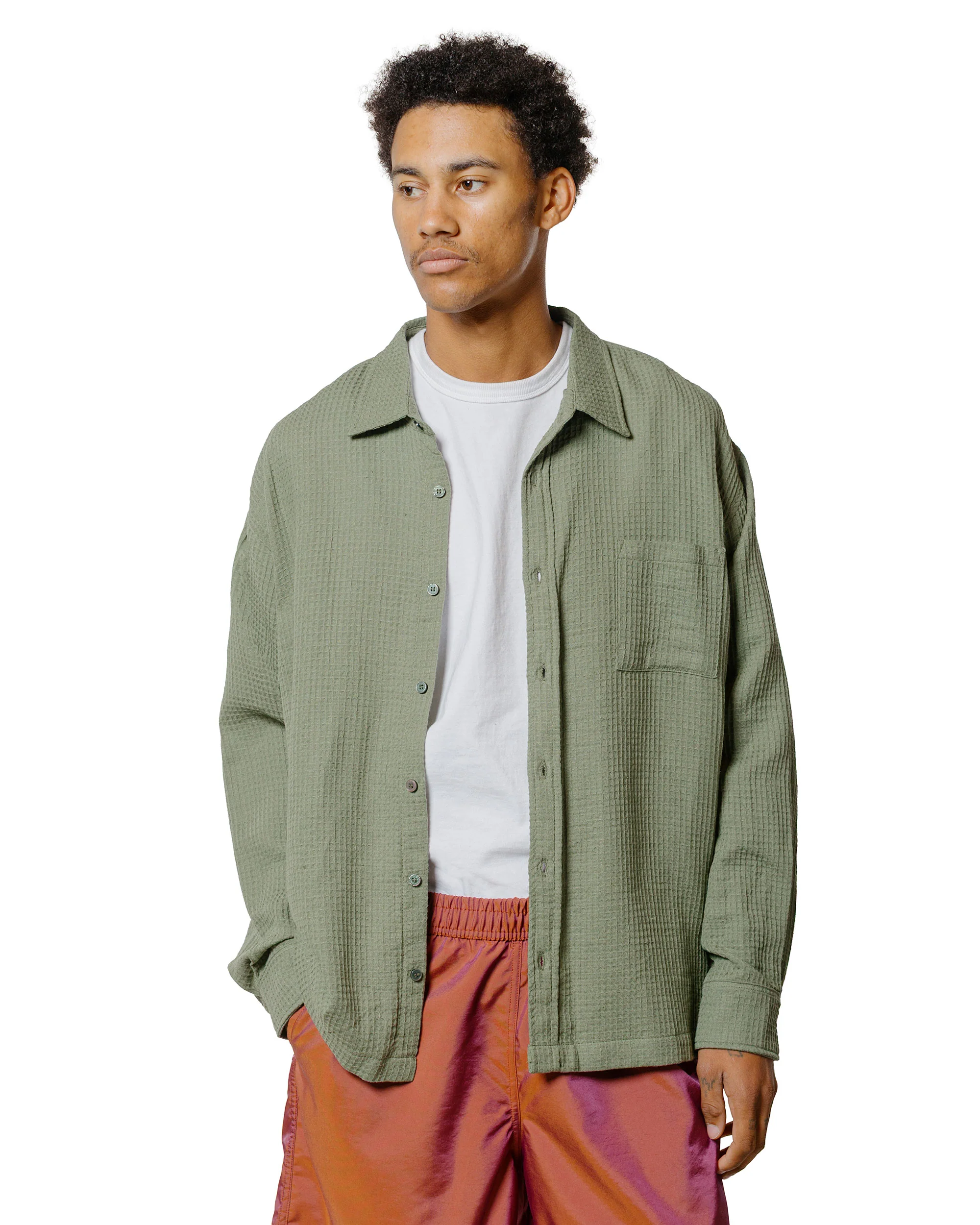 Bather Artichoke Waffle Leisure Shirt - Image 2