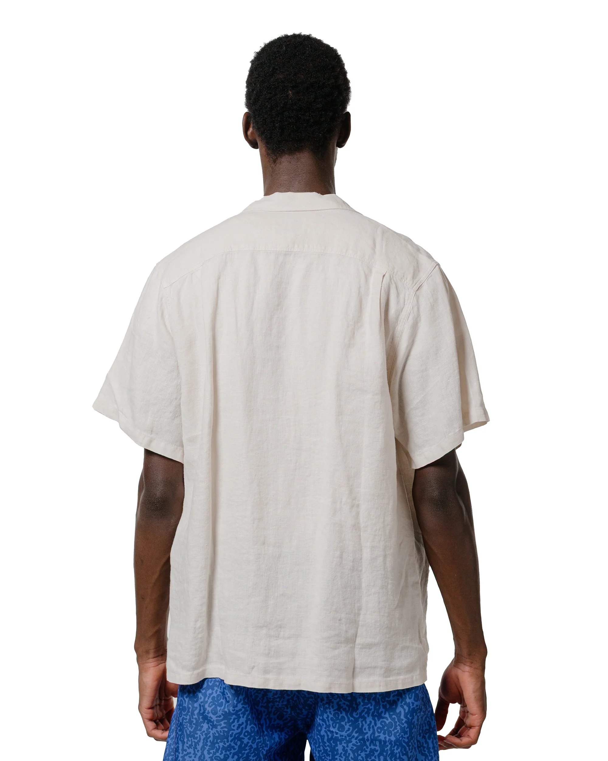 Bather Pearl Linen Camp Shirt - Image 3