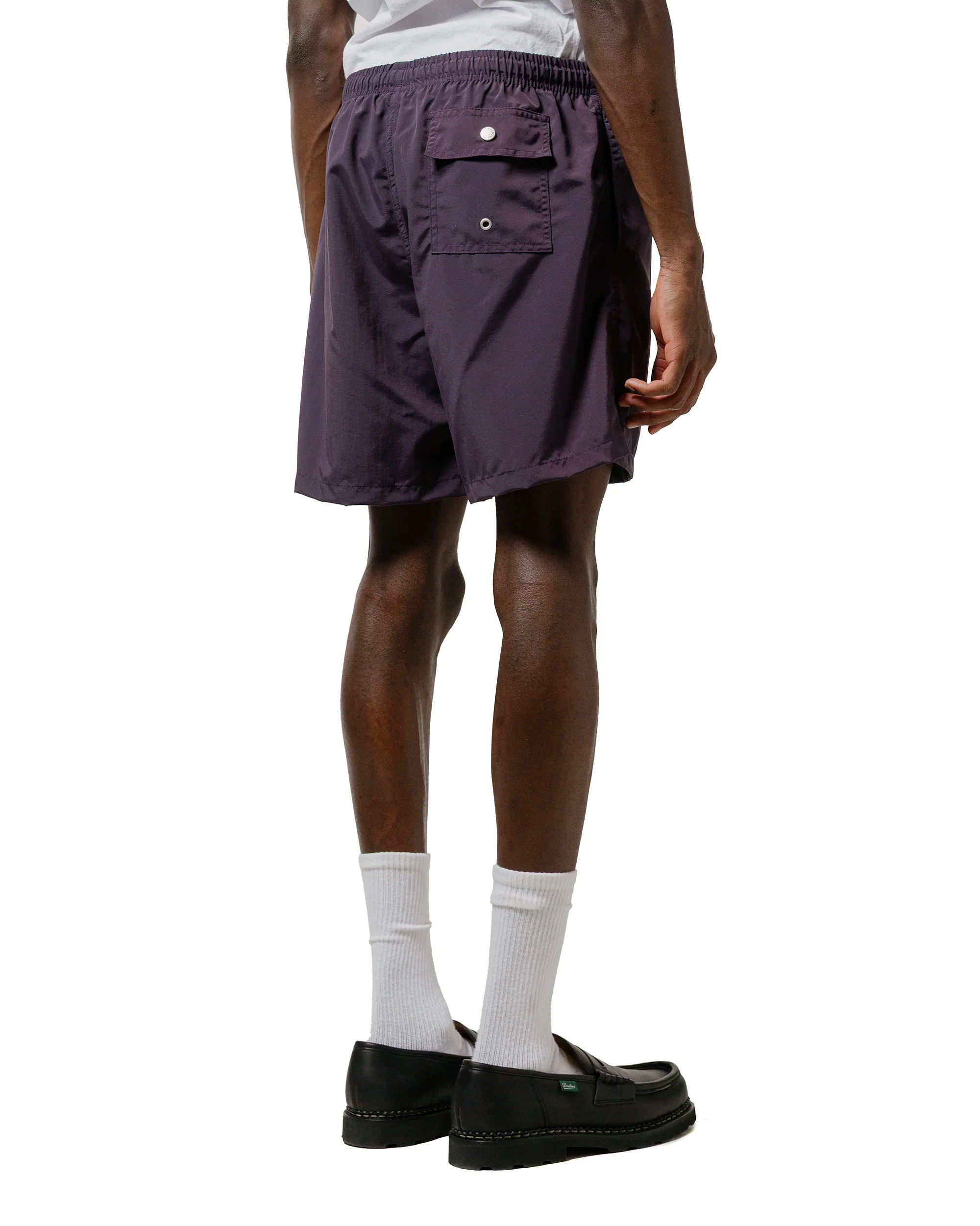 Bather Solid Plum Swim Trunk - Image 3