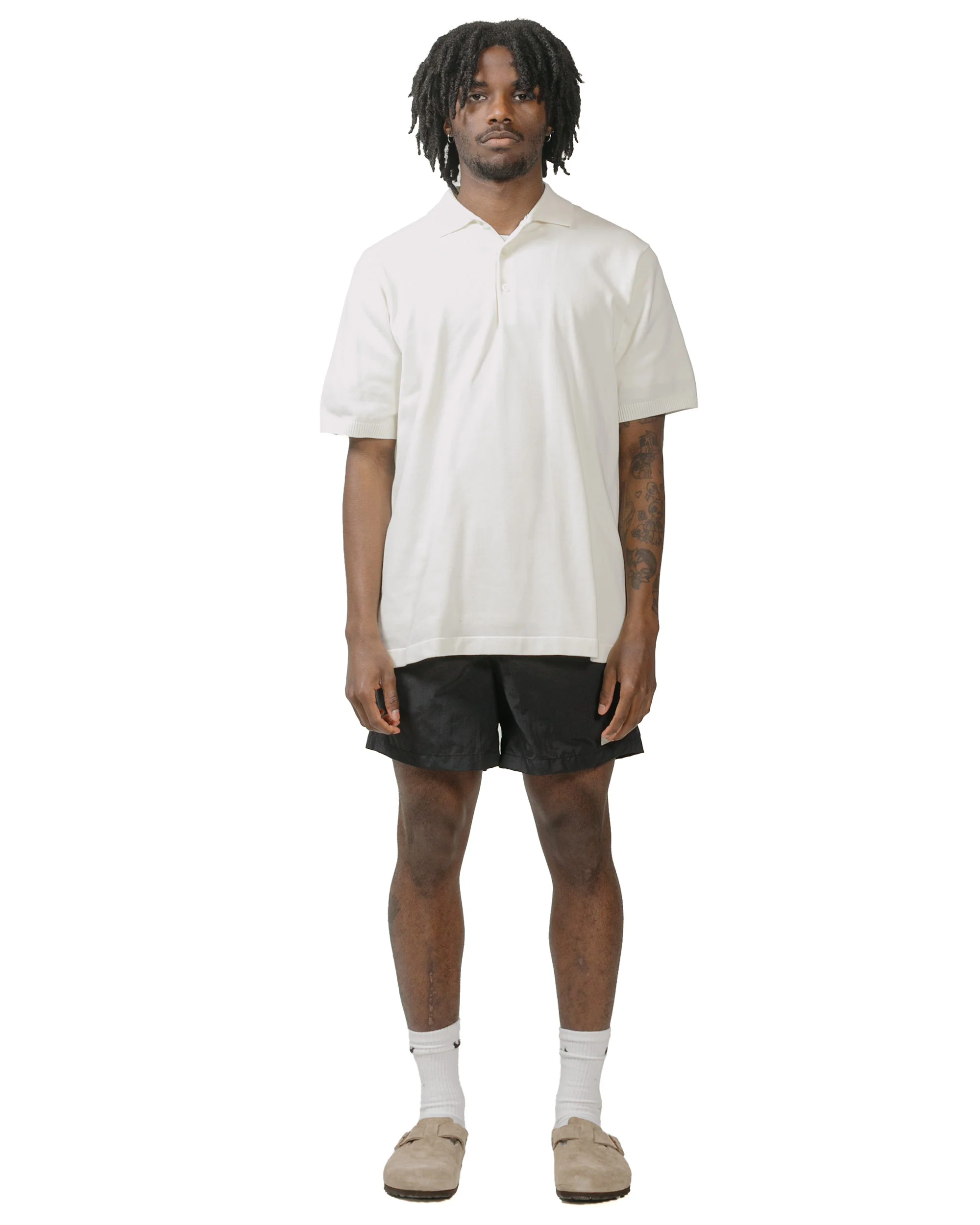 Bather Solid Black Swim Trunk - Image 4