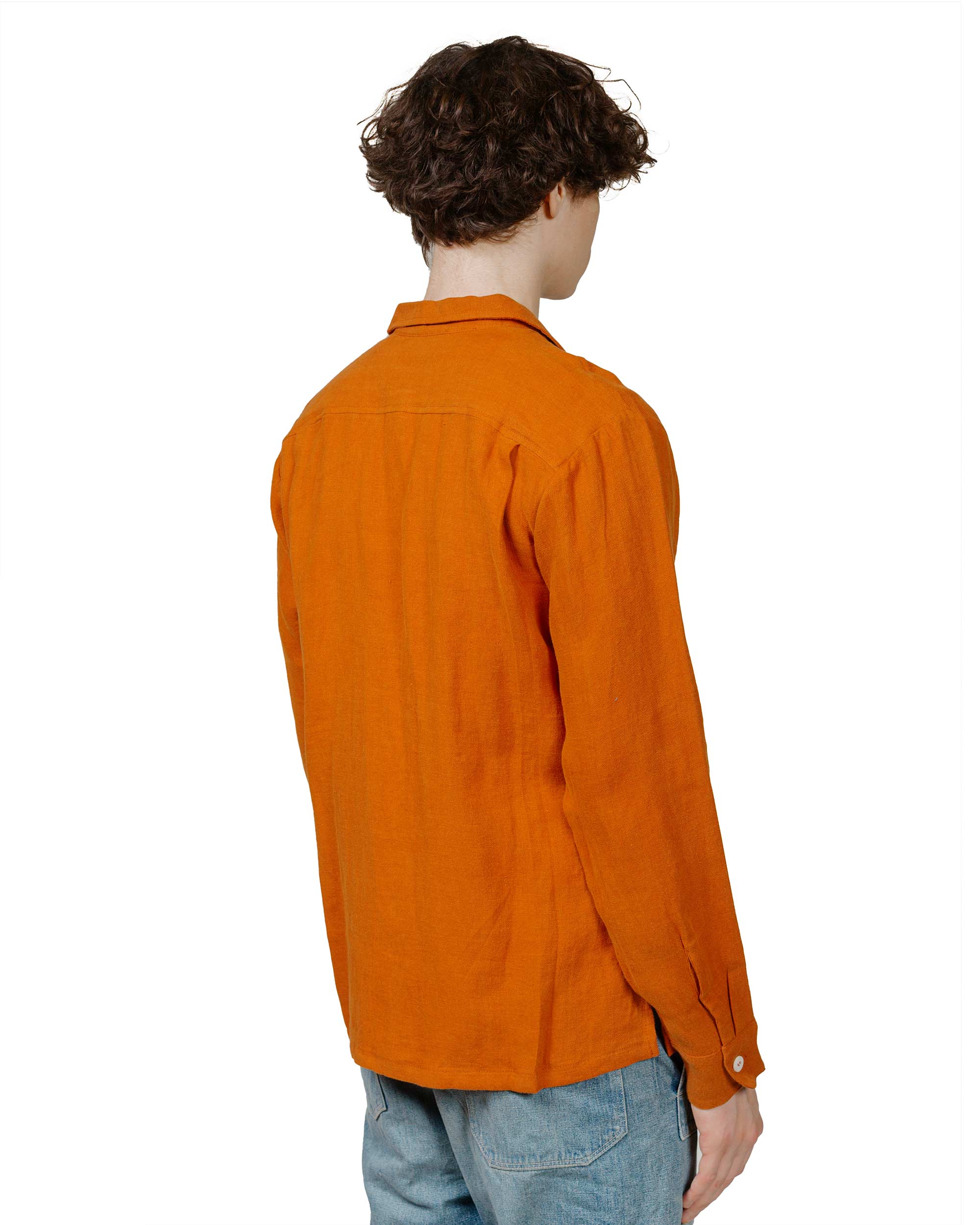 Bather Squash Linen Leisure Shirt - Image 3