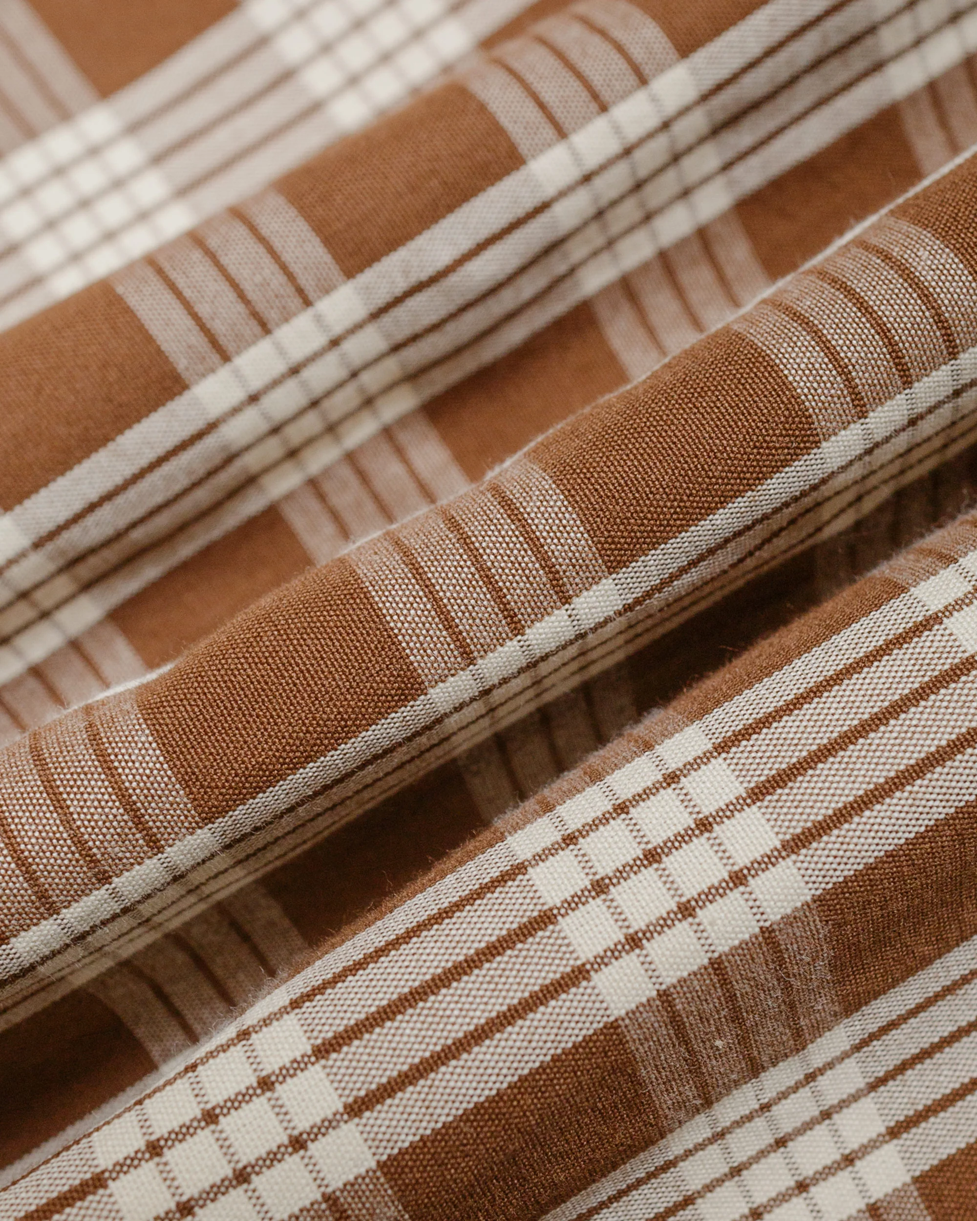 Bather Walnut Palaka Traveler Camp Shirt - Image 5