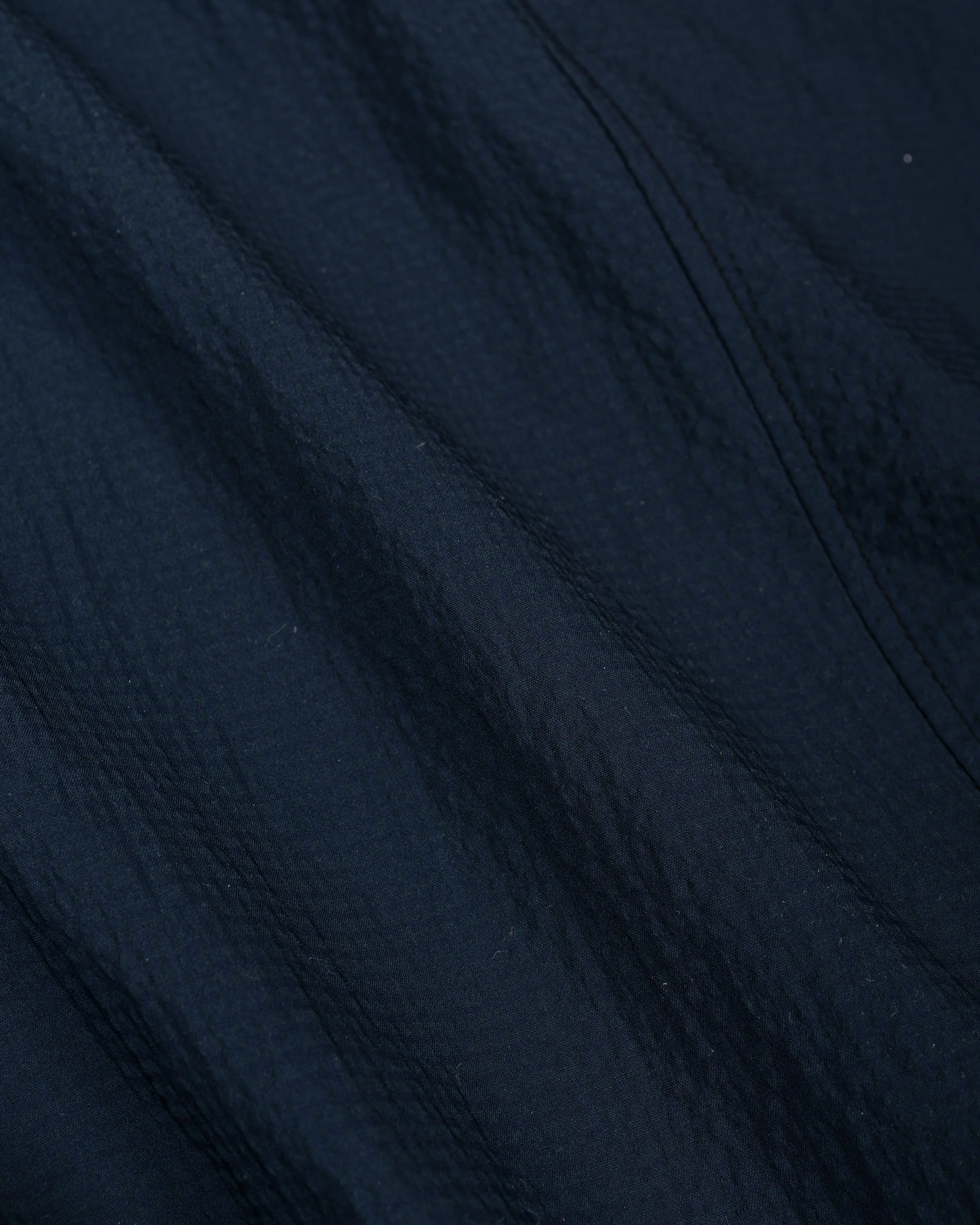 Beams Plus 3B Anywhere(wear) Jacket Seersucker Plaid Navy - Image 6
