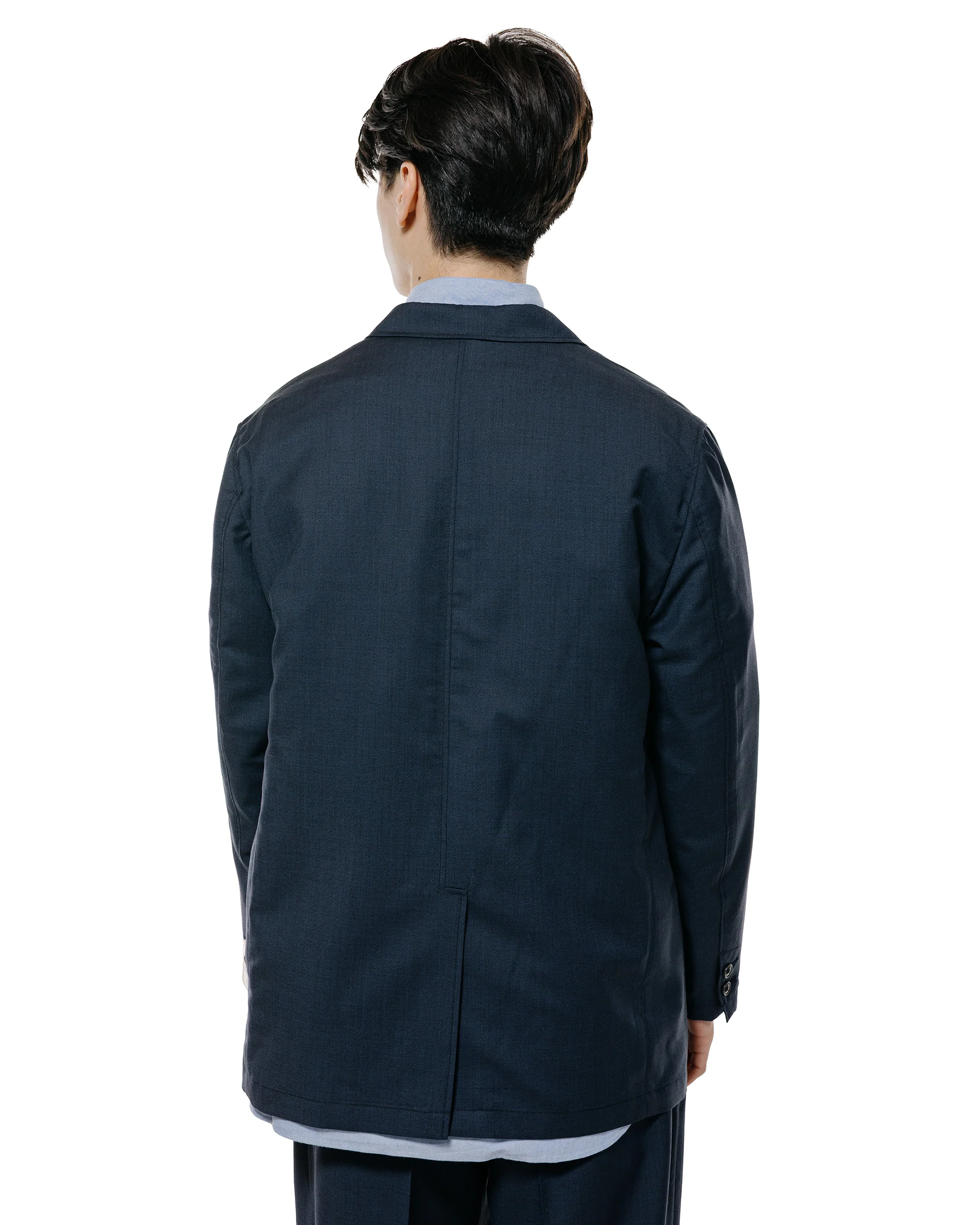 Beams Plus 3B Anywhere(wear) Jacket Wool Navy - Image 3