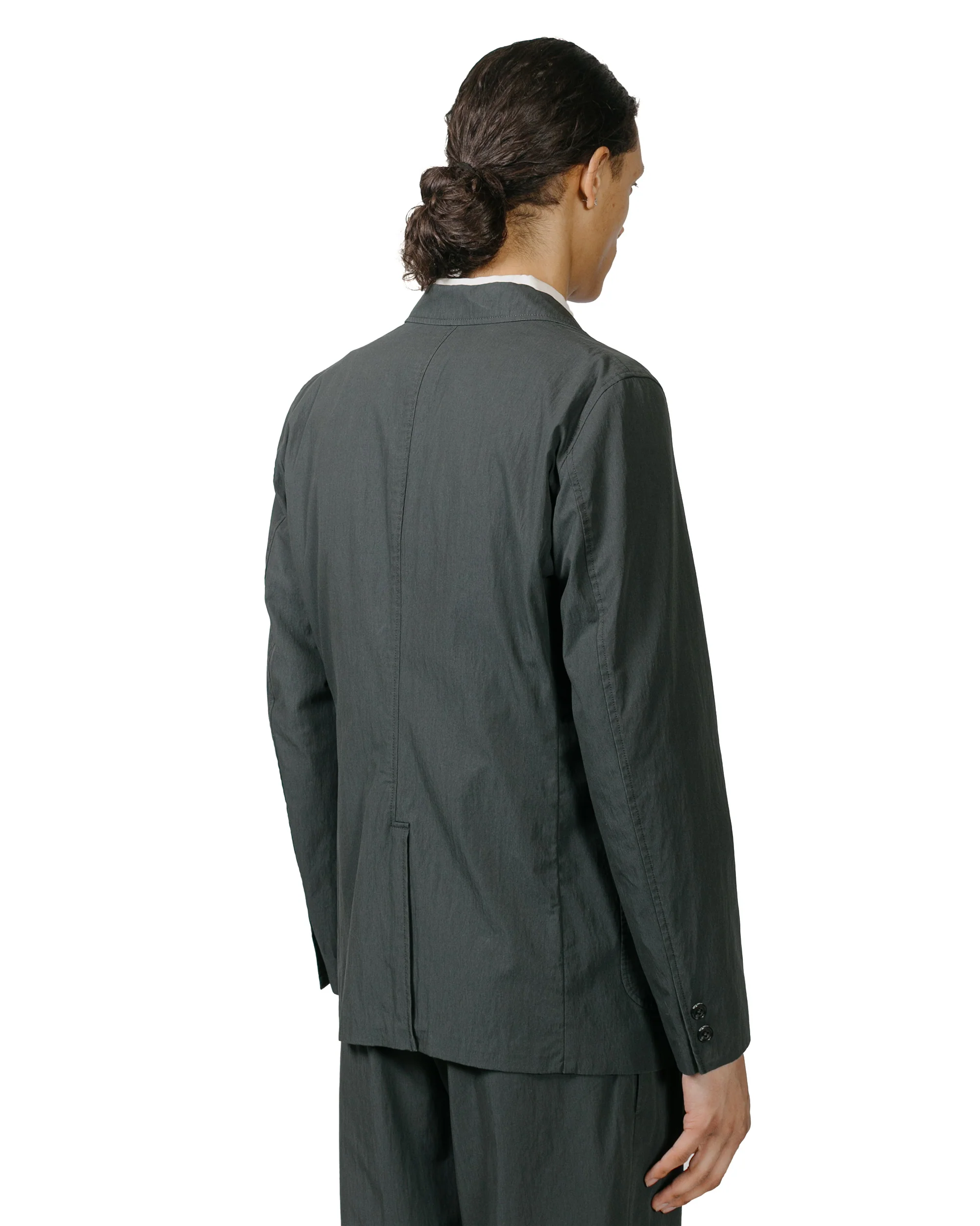 Beams Plus 3B Travel Jacket Comfort Cloth Charcoal Grey - Image 3