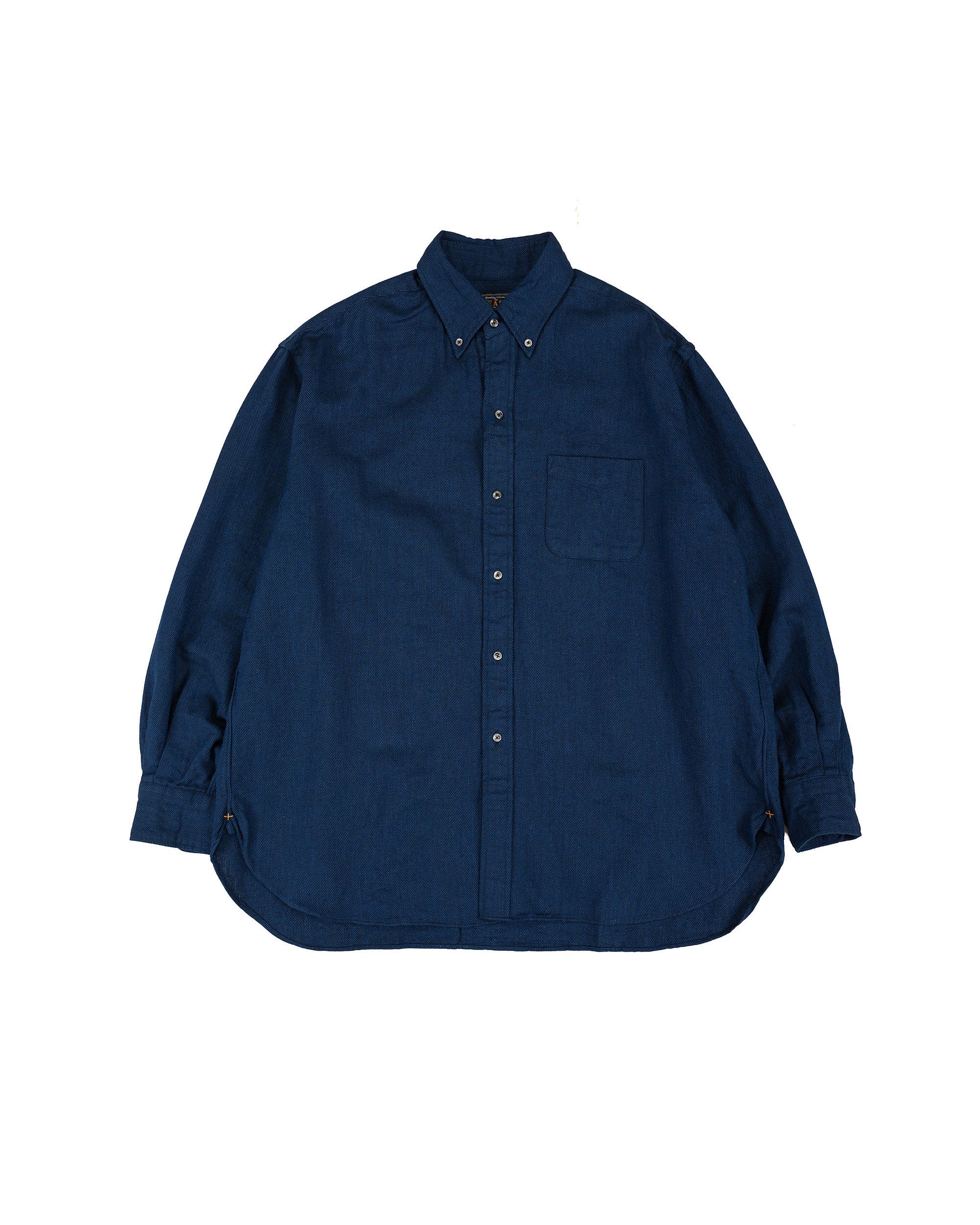 Beams Plus B.D. Classic Fit Oxford Indigo