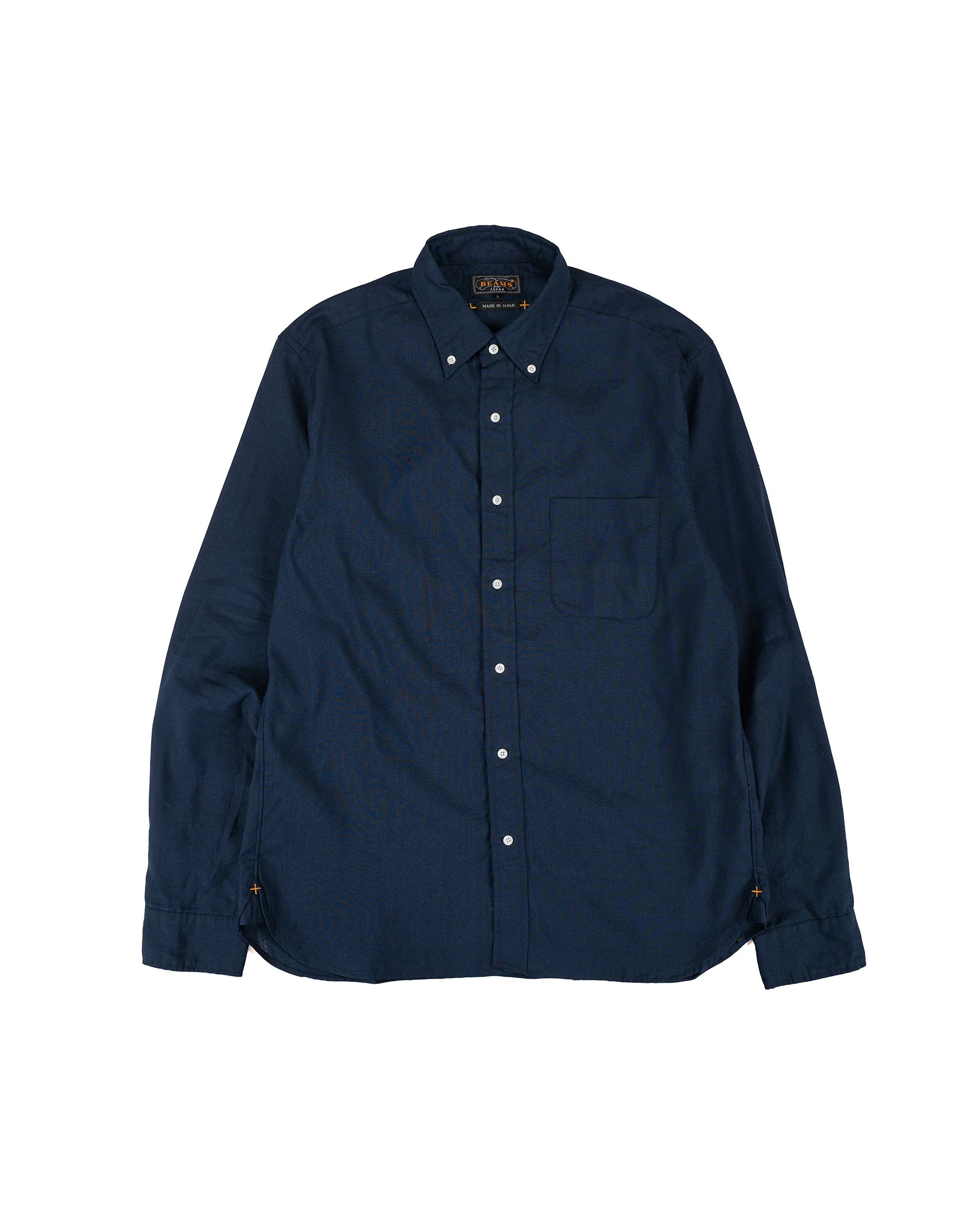 Beams Plus B.D. COOLMAX® Linen Navy