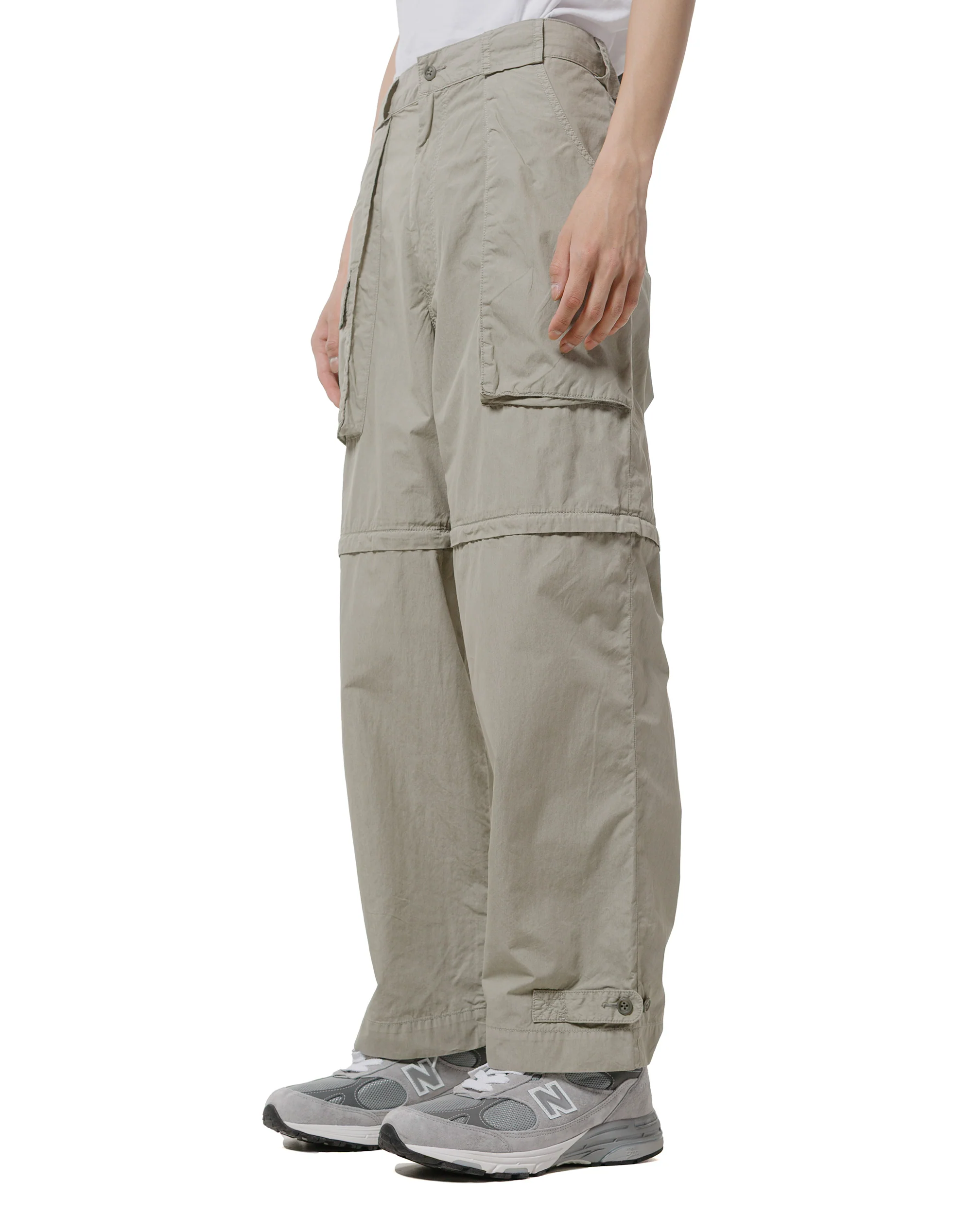 Beams Plus Bush Pants II CO/NY Garment Dye Sage - Image 2