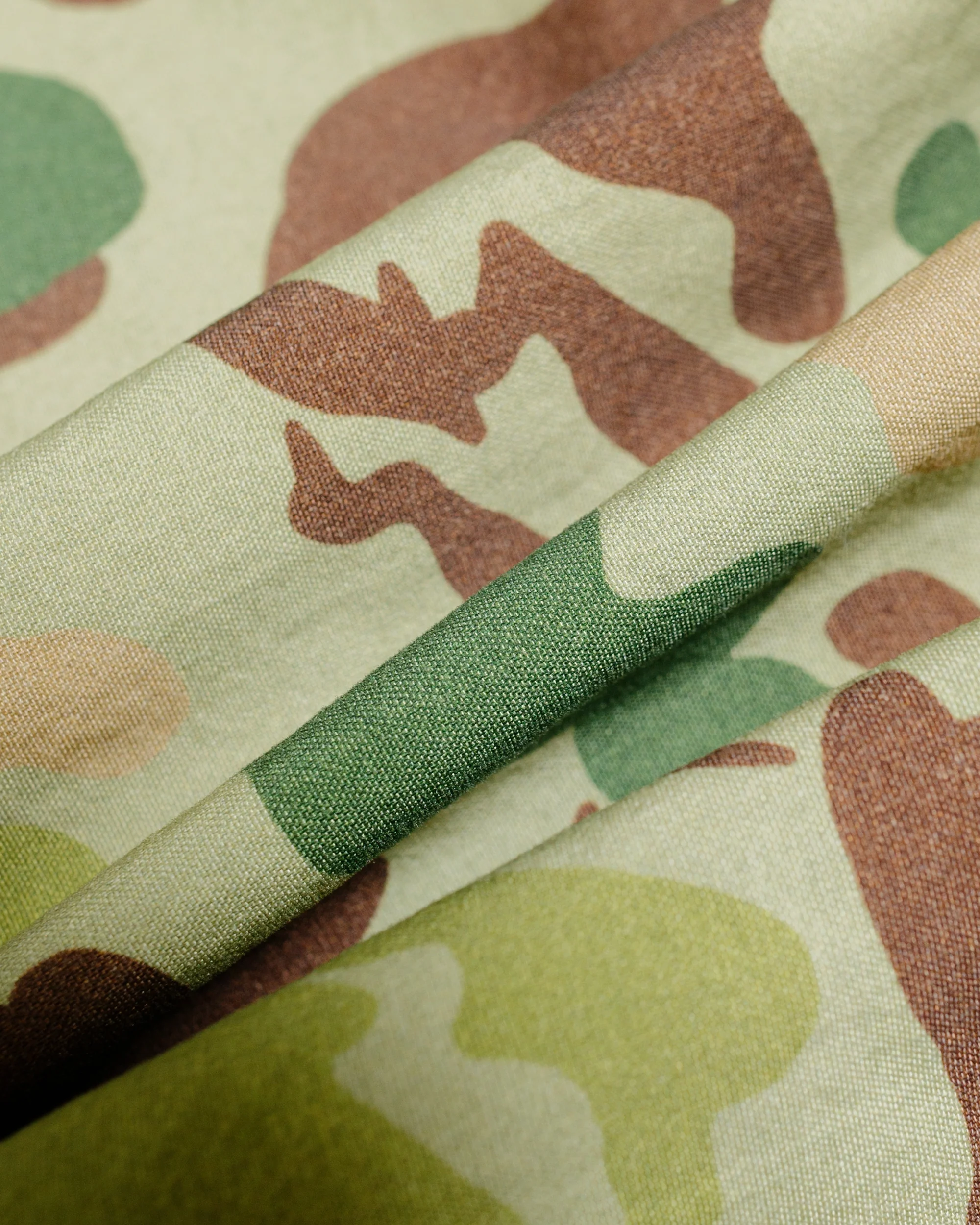 Beams Plus Reversible Puff Blouson Animal Camo Olive - Image 9