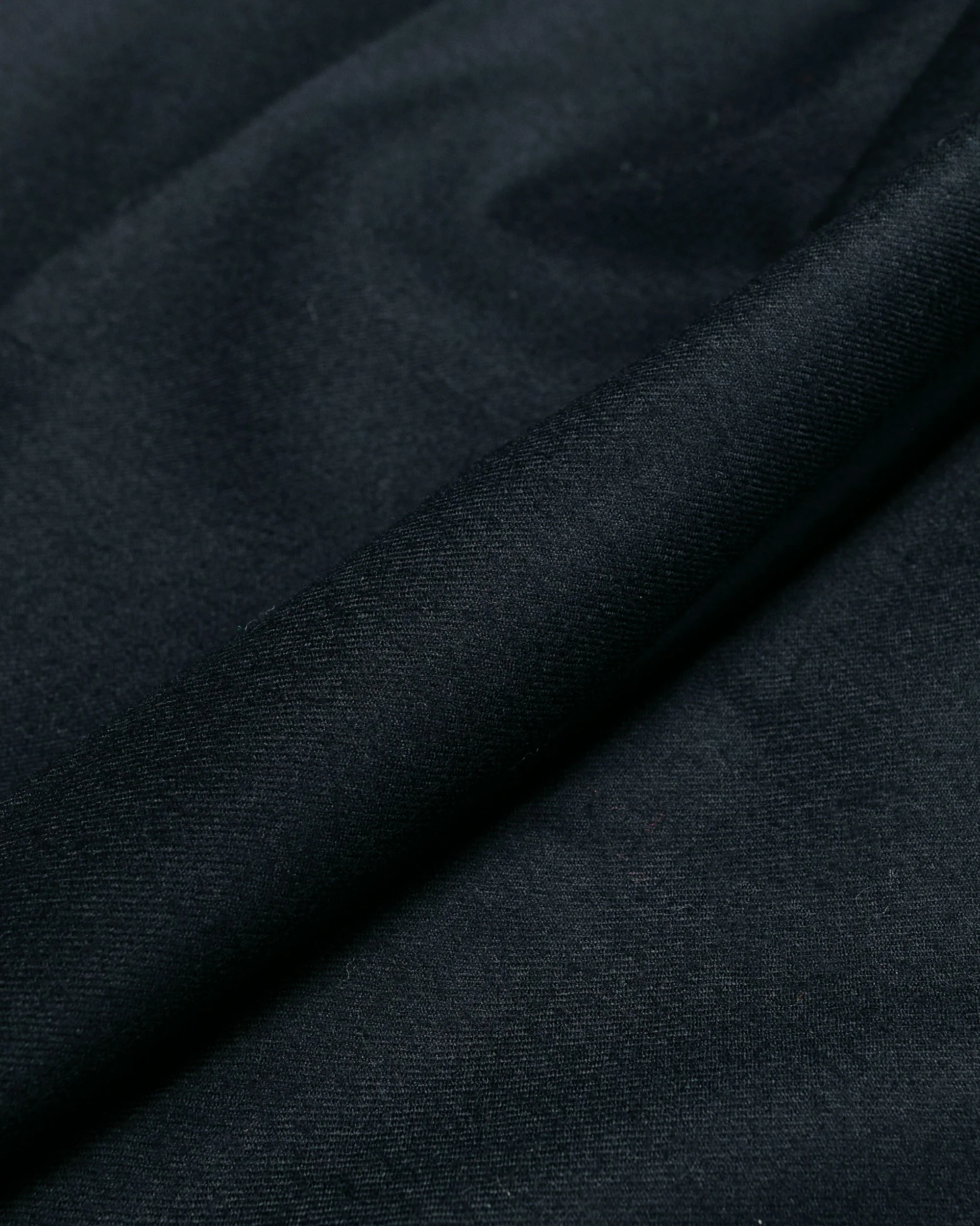 Beams Plus Ivy Trousers Ankle-Cut Flannel Navy - Image 5