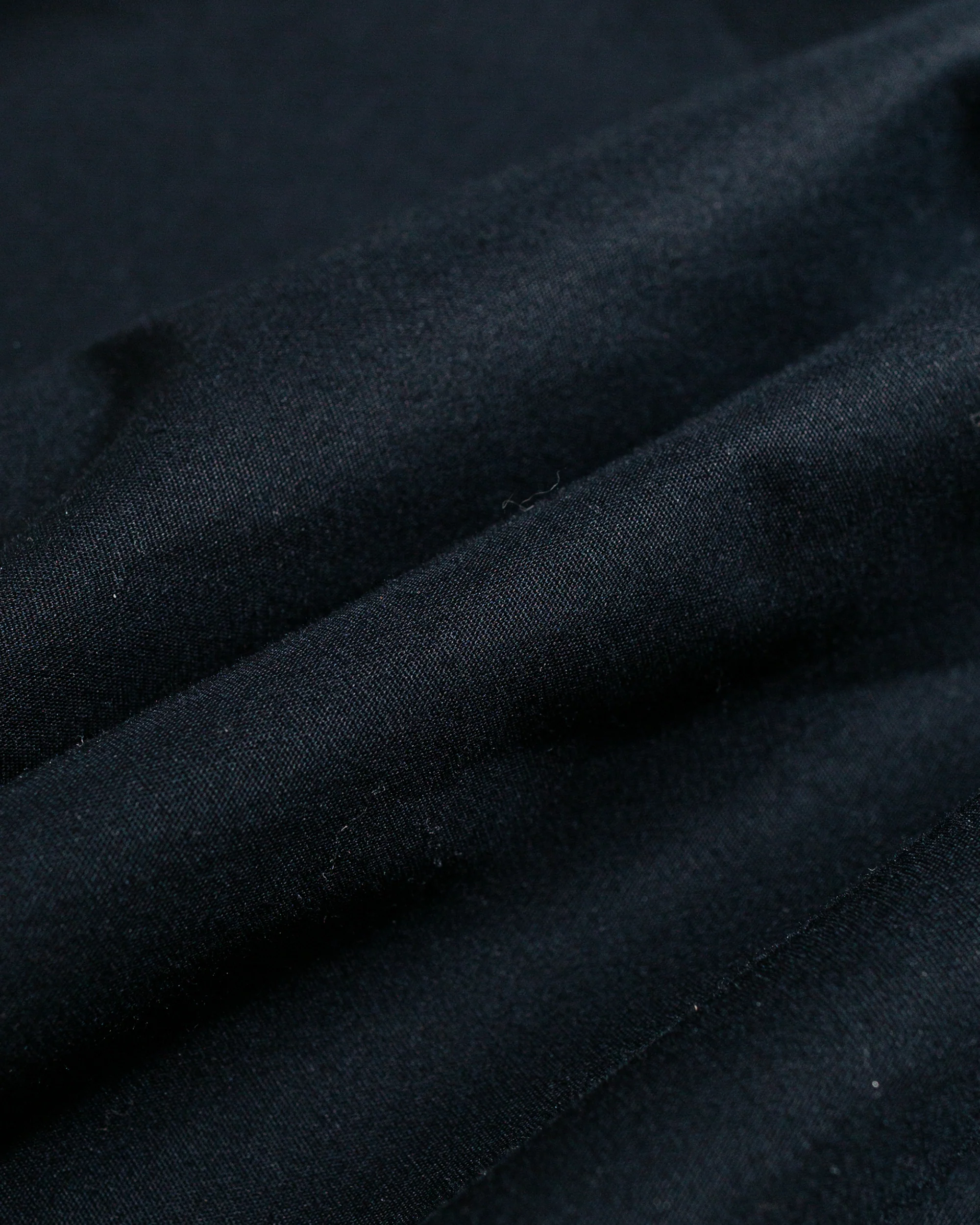 Beams Plus IVY Trousers Wide High Density Cotton Navy - Image 6