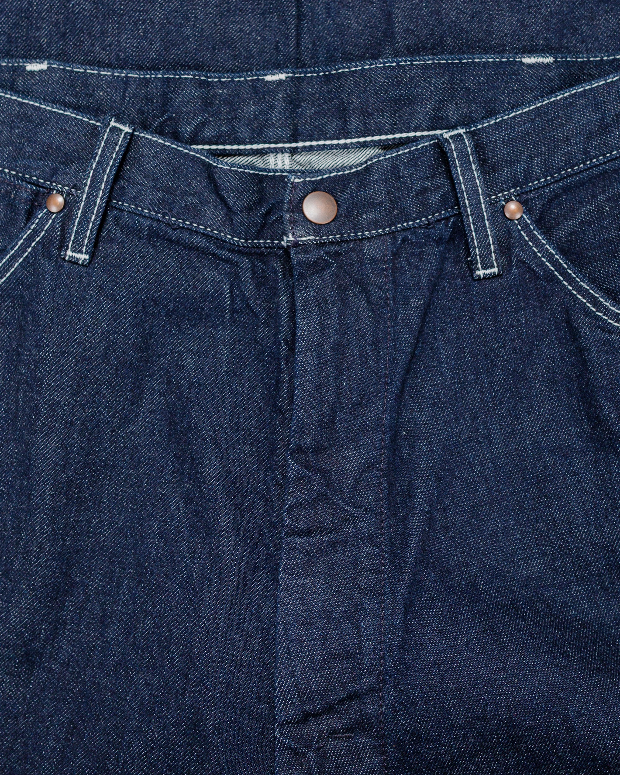 Beams Plus Painter Pants Denim One Wash - Image 5