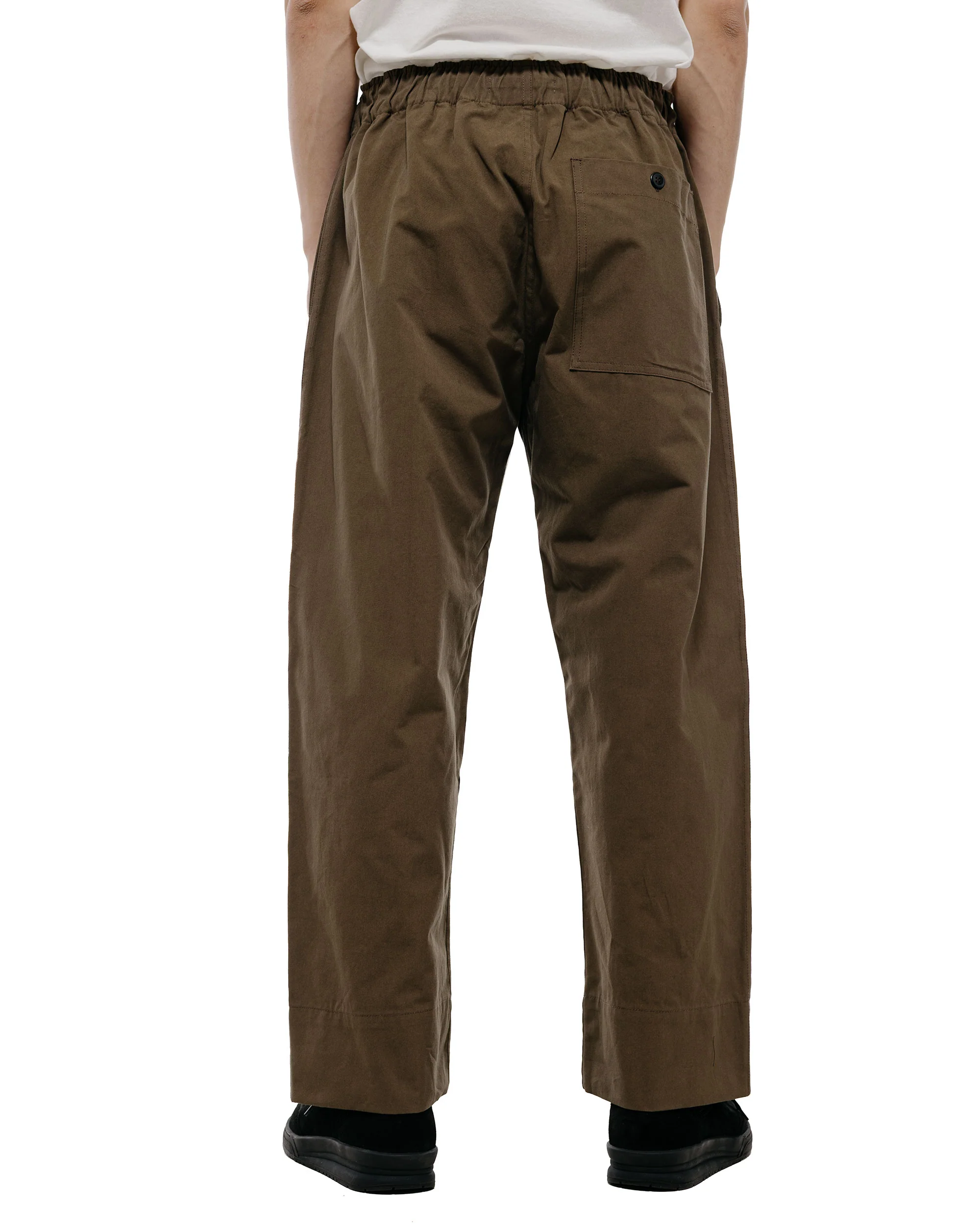 Body of Work Elm Pull-On Pant Dry Cotton Canvas Oyster - Image 4