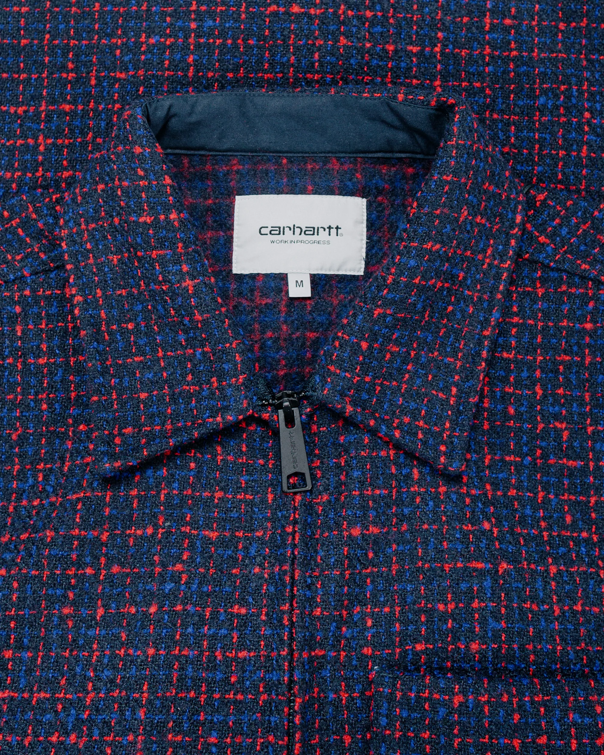 Carhartt W.I.P. Bellamy Check Shirt Jacket Deep Night - Image 5