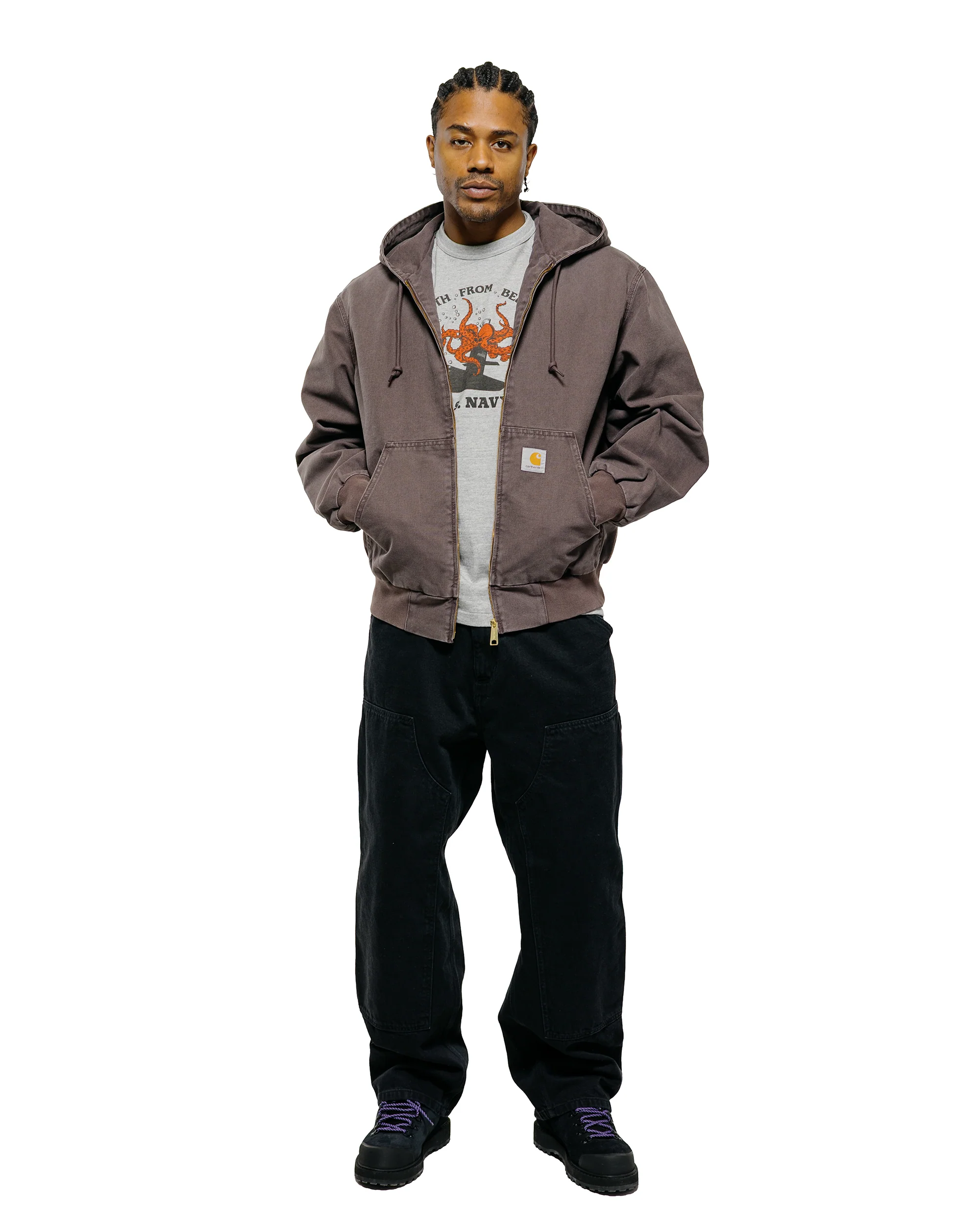 Carhartt W.I.P. OG Active Jacket Shale Stone Canvas - Image 4