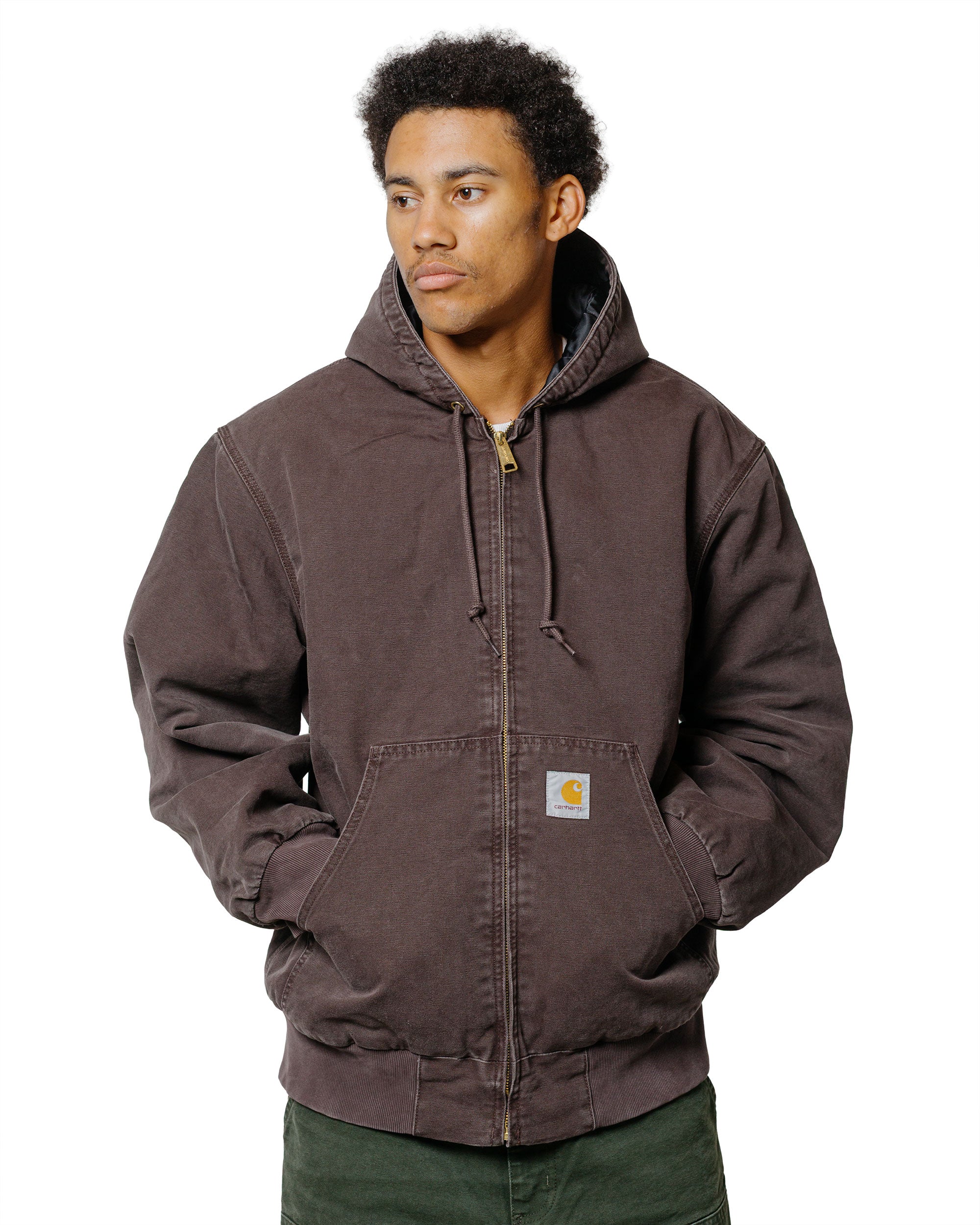 Carhartt W.I.P. OG Active Jacket Tobacco Stone Canvas - Image 2