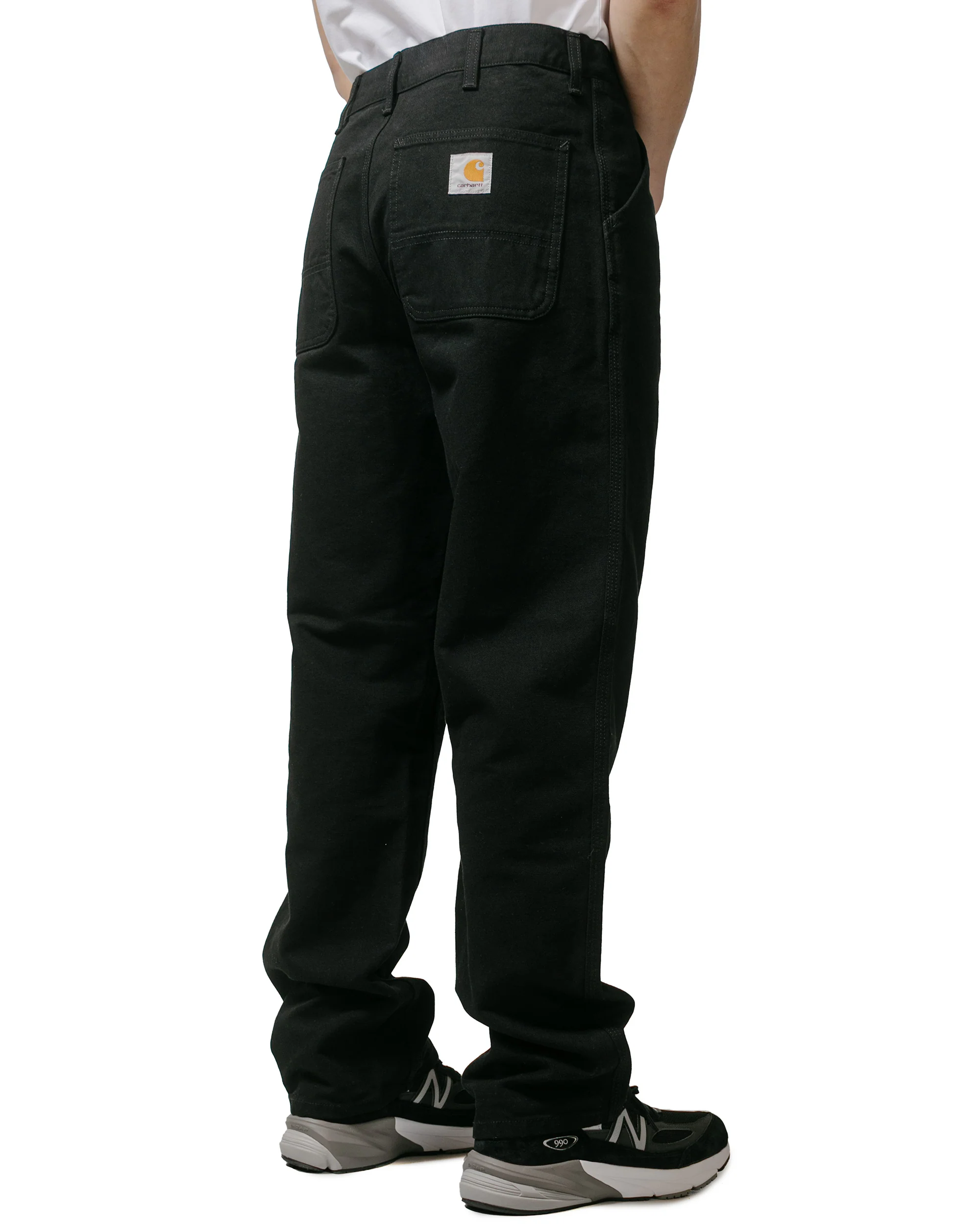 Carhartt W.I.P. Simple Pant Canvas Black Rinsed - Image 3