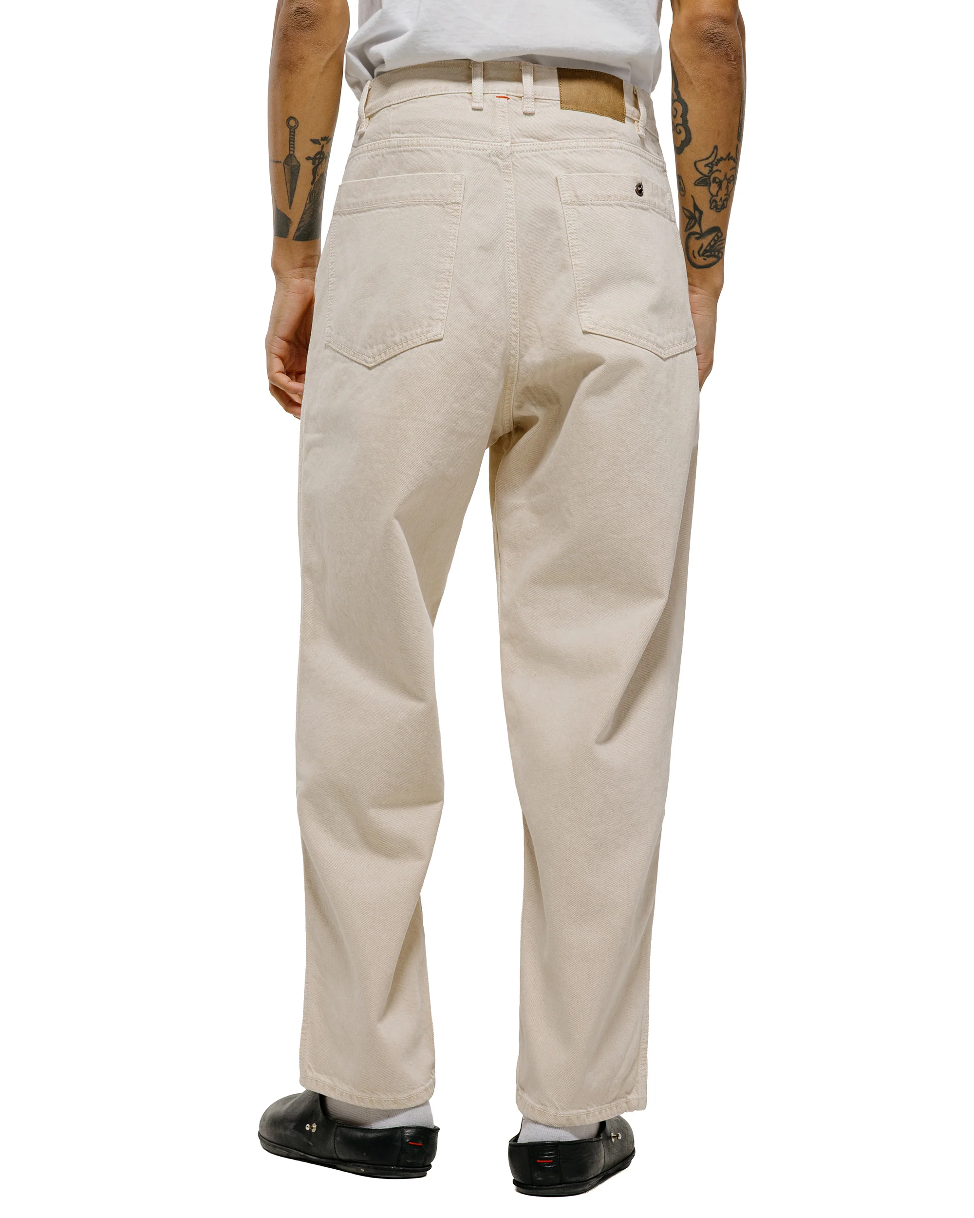 CASEY CASEY Leo Denim Pant Ivory - Image 3