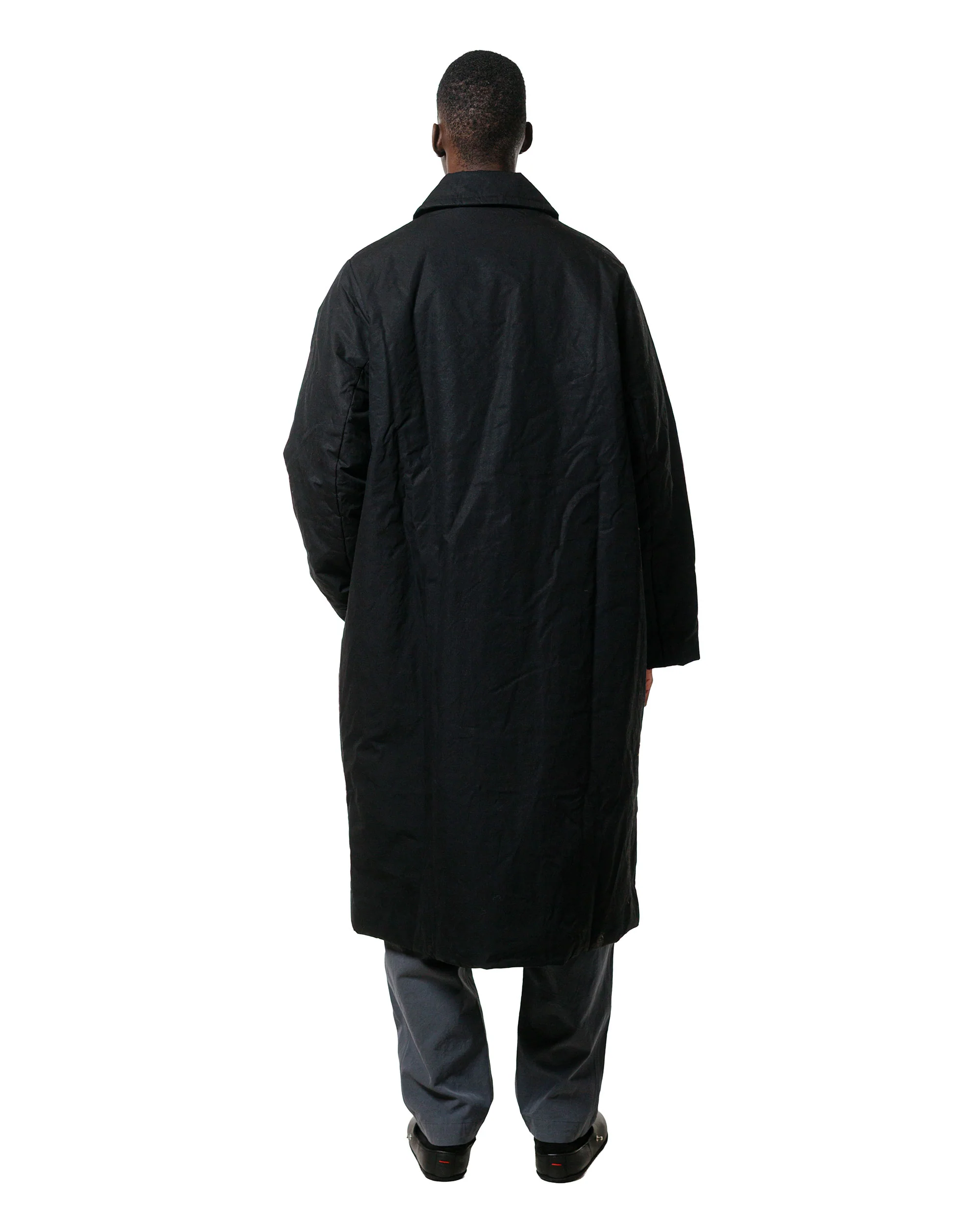 CASEY CASEY Milu Coat H Wax Black - Image 4