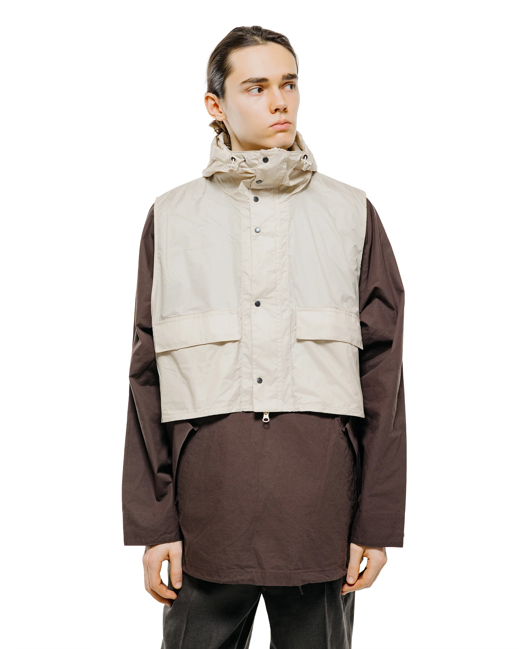 Barbour KAPTAIN SUNSHINE Transport Smock Casual Jacket Light Olive - Image 2