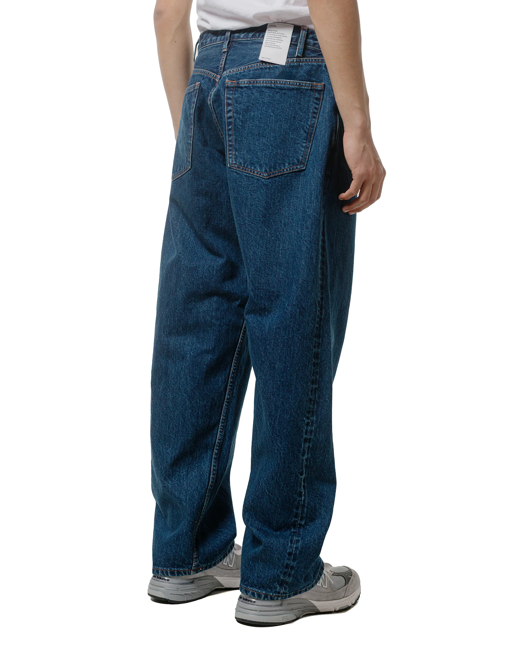 CIOTA Baggy 5 Pockets Pants Dark Blue Damage - Image 3