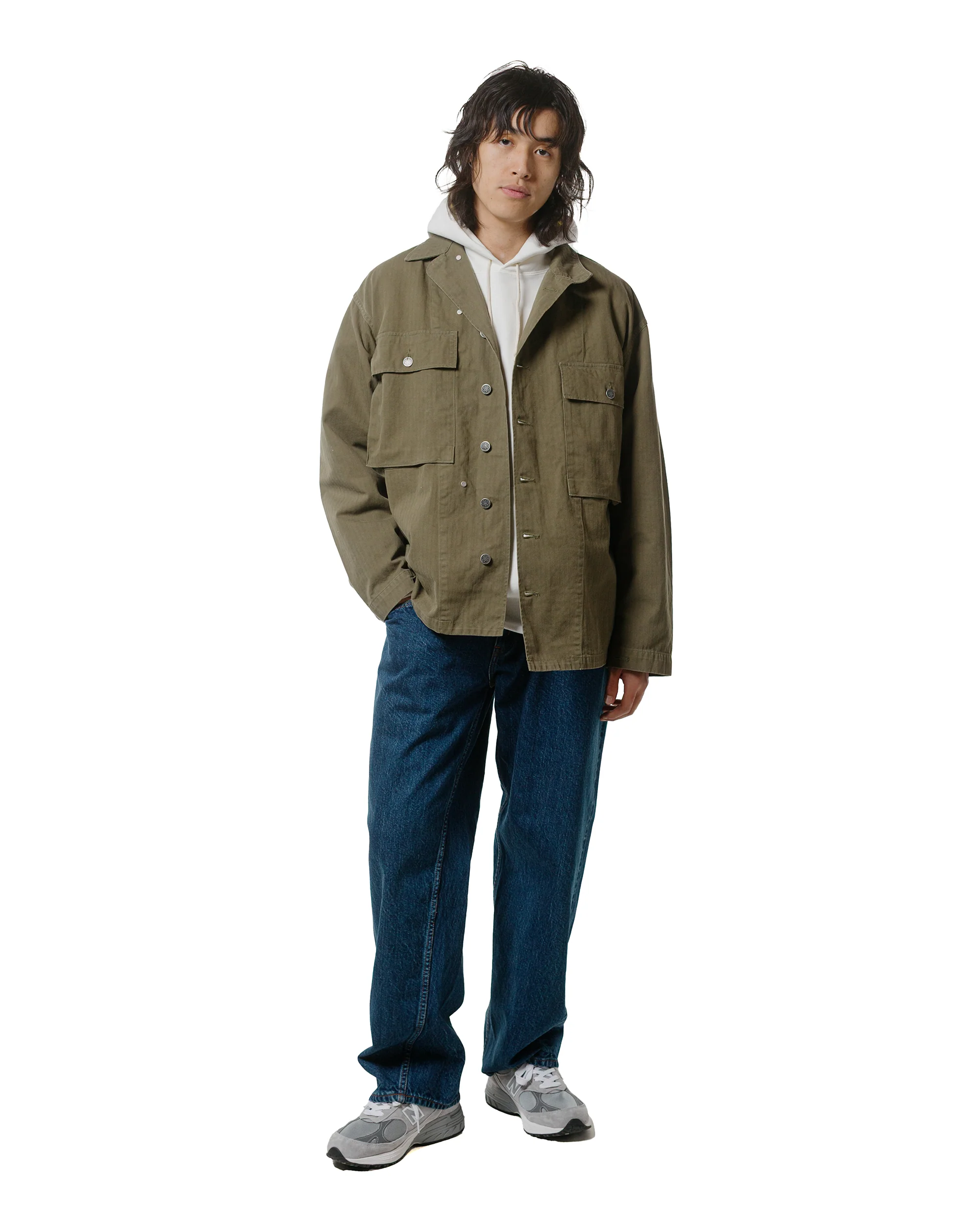 CIOTA Baggy 5 Pockets Pants Dark Blue Damage - Image 4