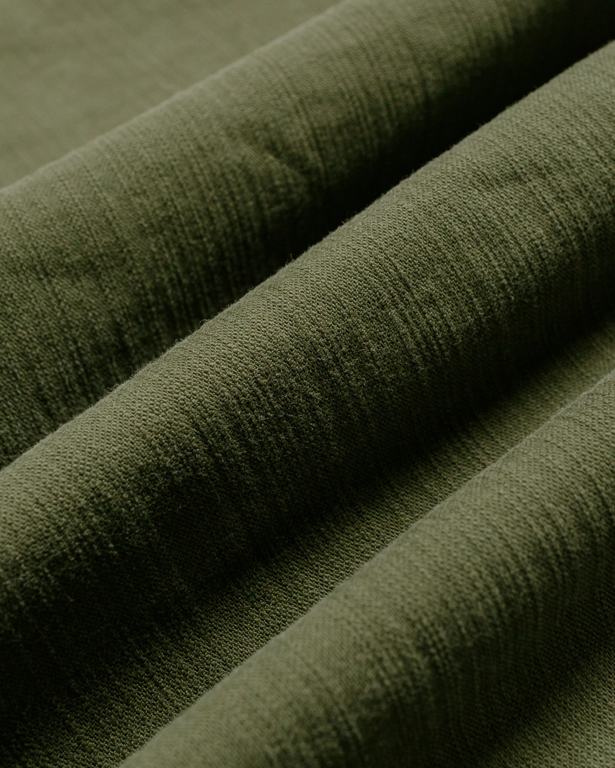 CIOTA Baker Pants (Baggy) Dark Olive Stone Wash - Image 6