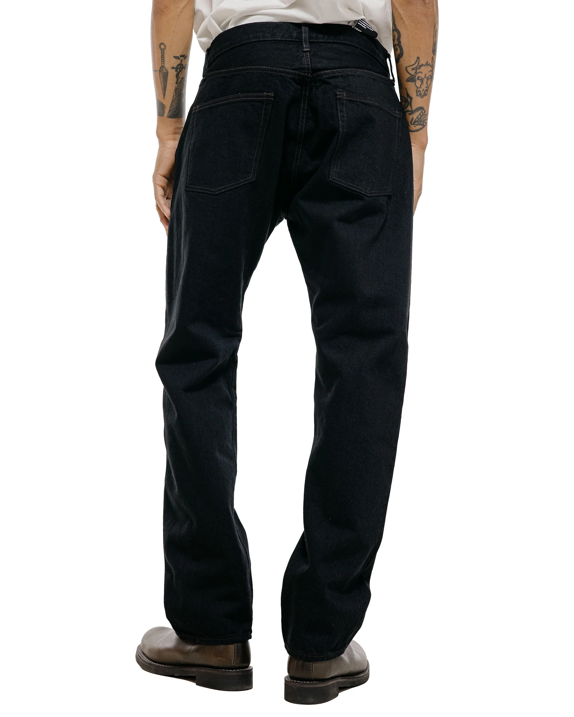 CIOTA Straight 5 Pocket Pants Black One Wash - Image 4