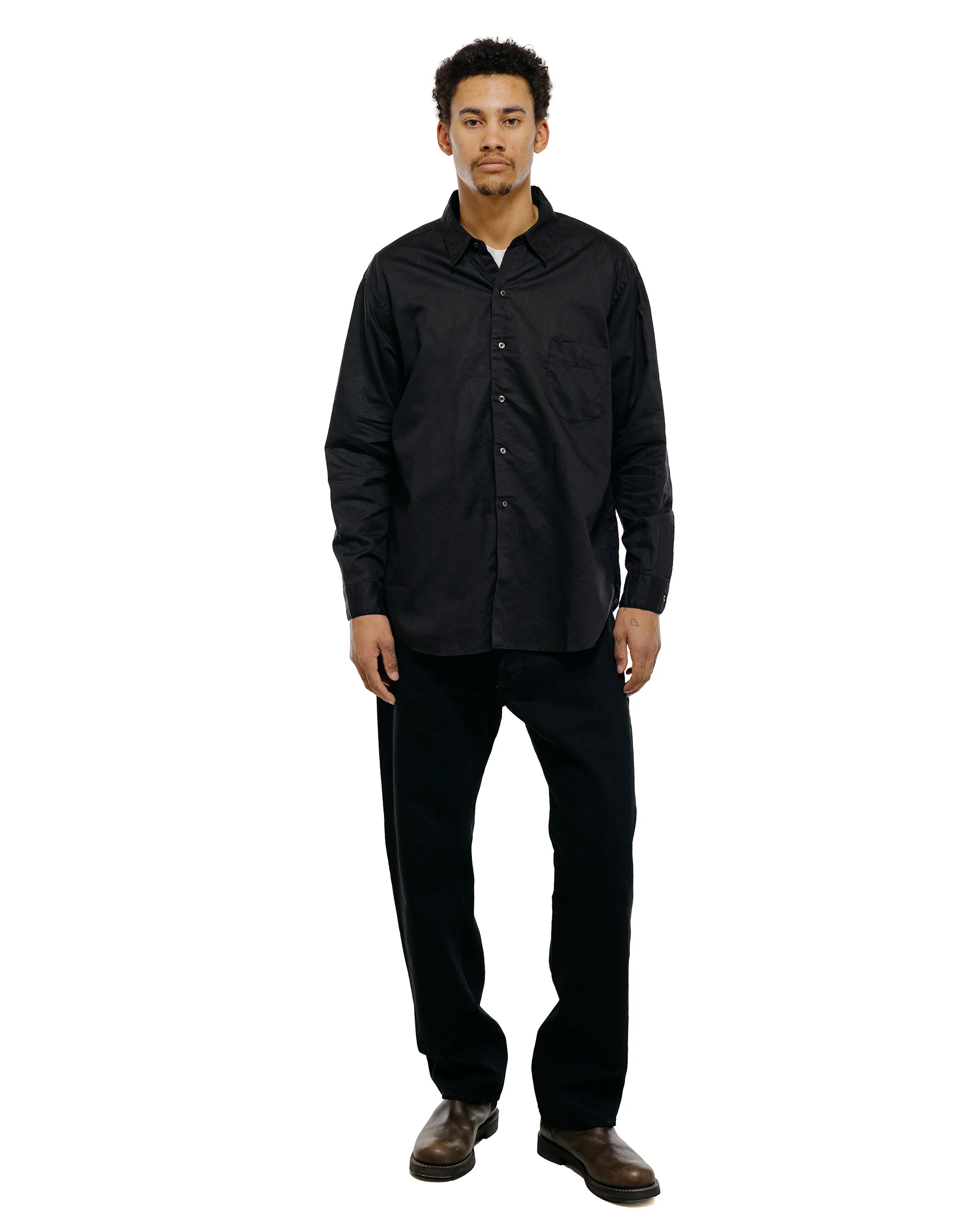 CIOTA Straight 5 Pocket Pants Black One Wash - Image 5