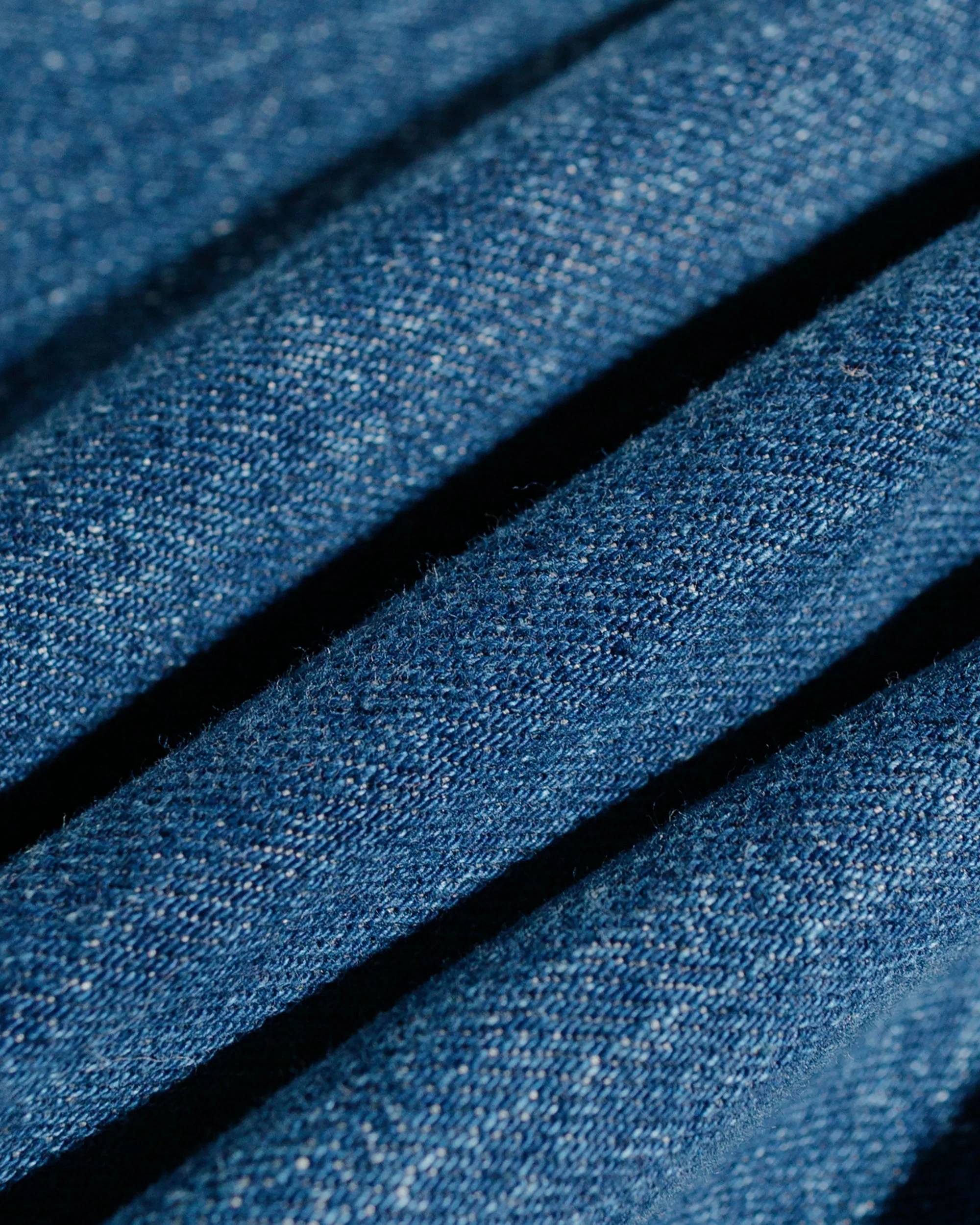 CIOTA Straight 5 Pocket Pants (Real Indigo) Medium Dark Blue Damage - Image 6