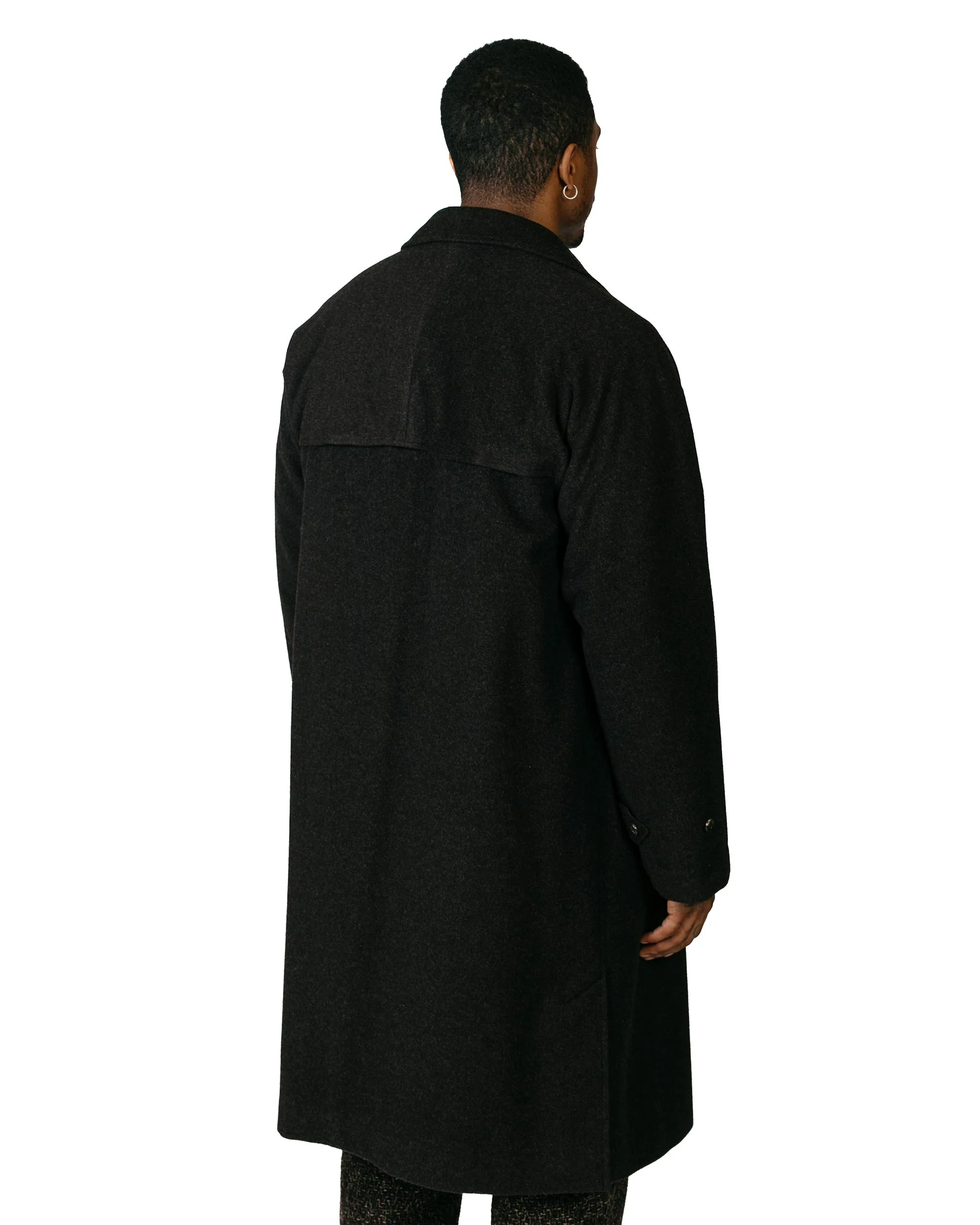 Cohérence Ruiz Mosser Jersey Over Coat Brown - Image 3