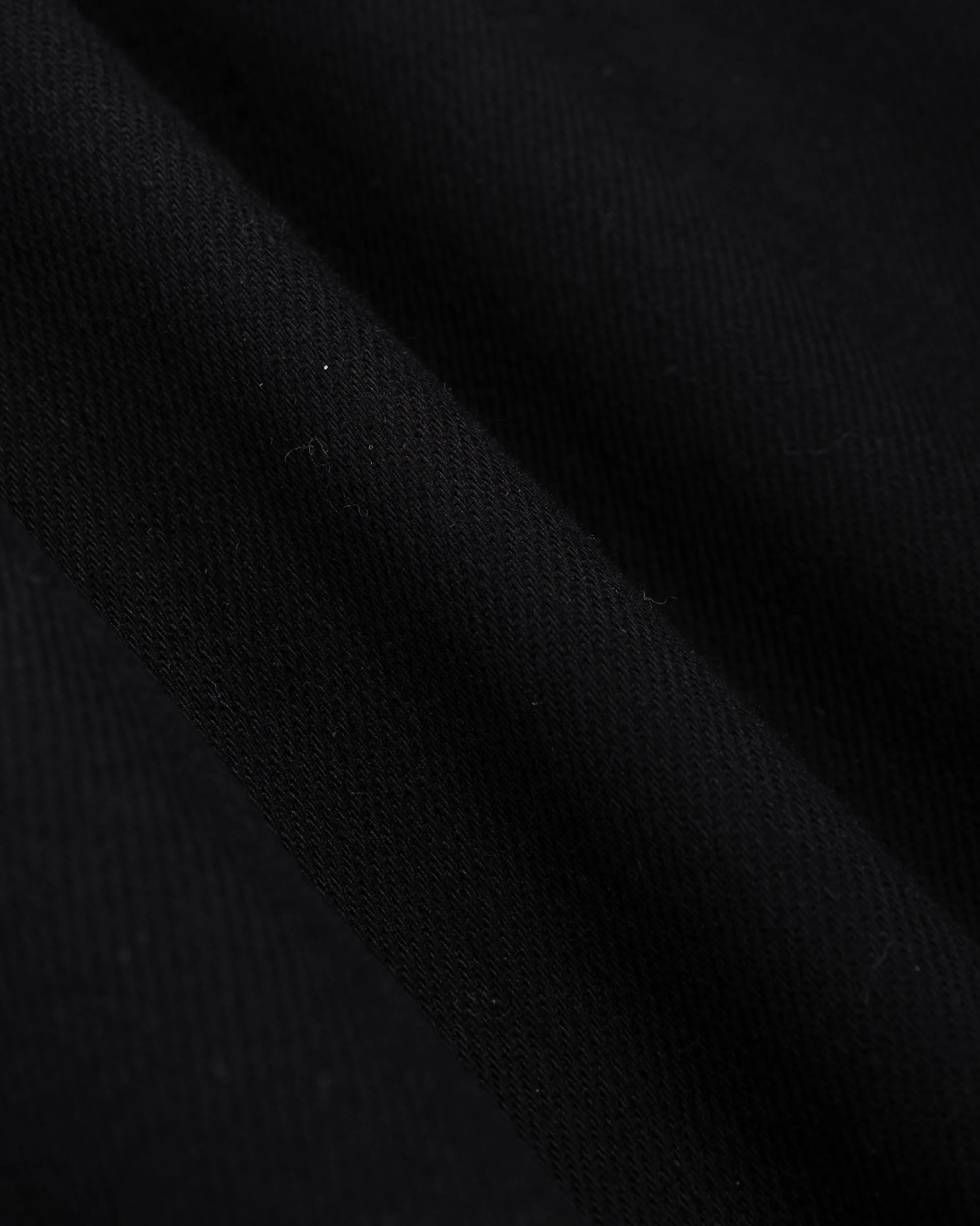 Danton Loose Chino Cloth Tuck Pants Black - Image 6